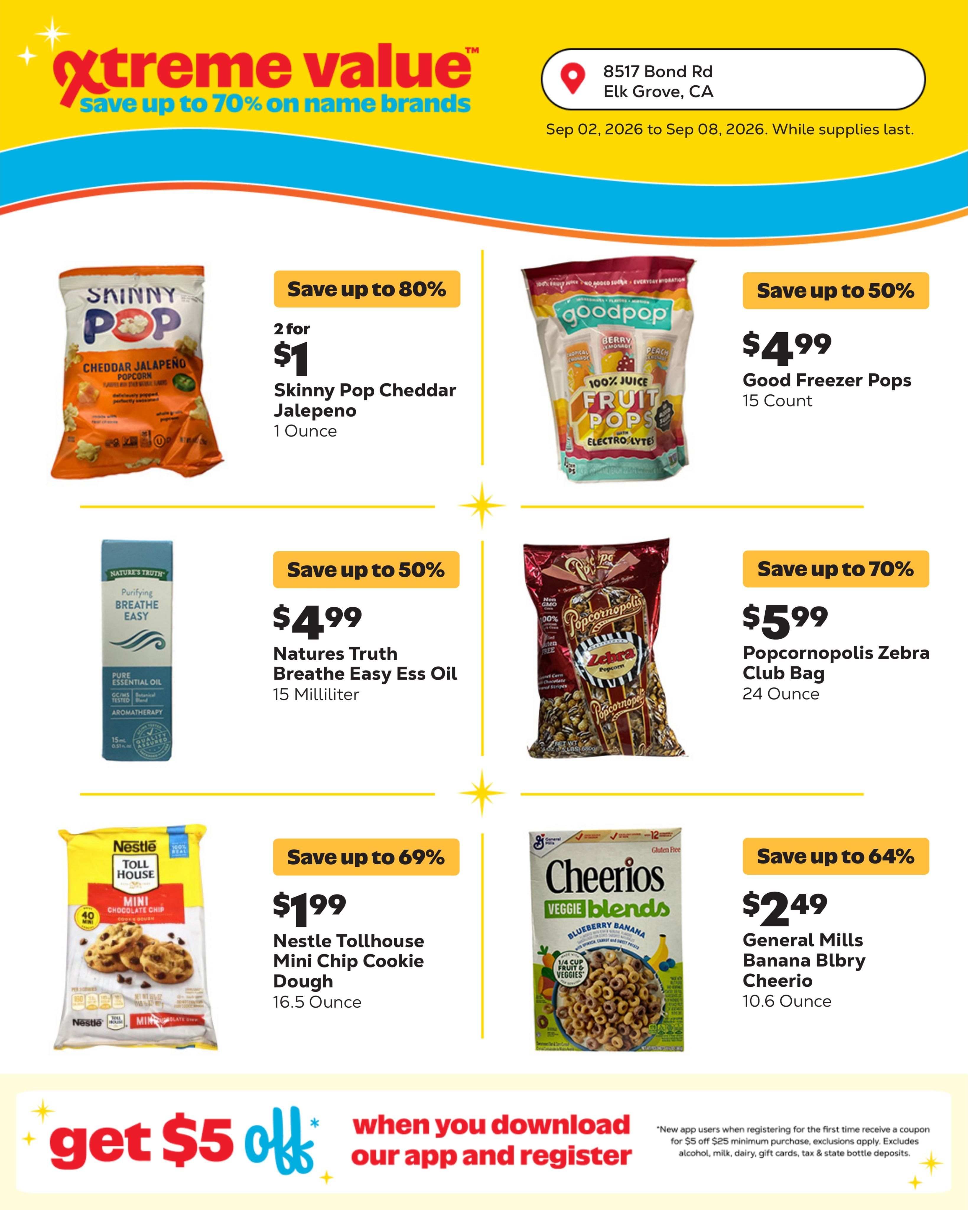 Grocery Outlet (Elk Grove Area, CA) Weekly Ad September 2 - 8, 2026