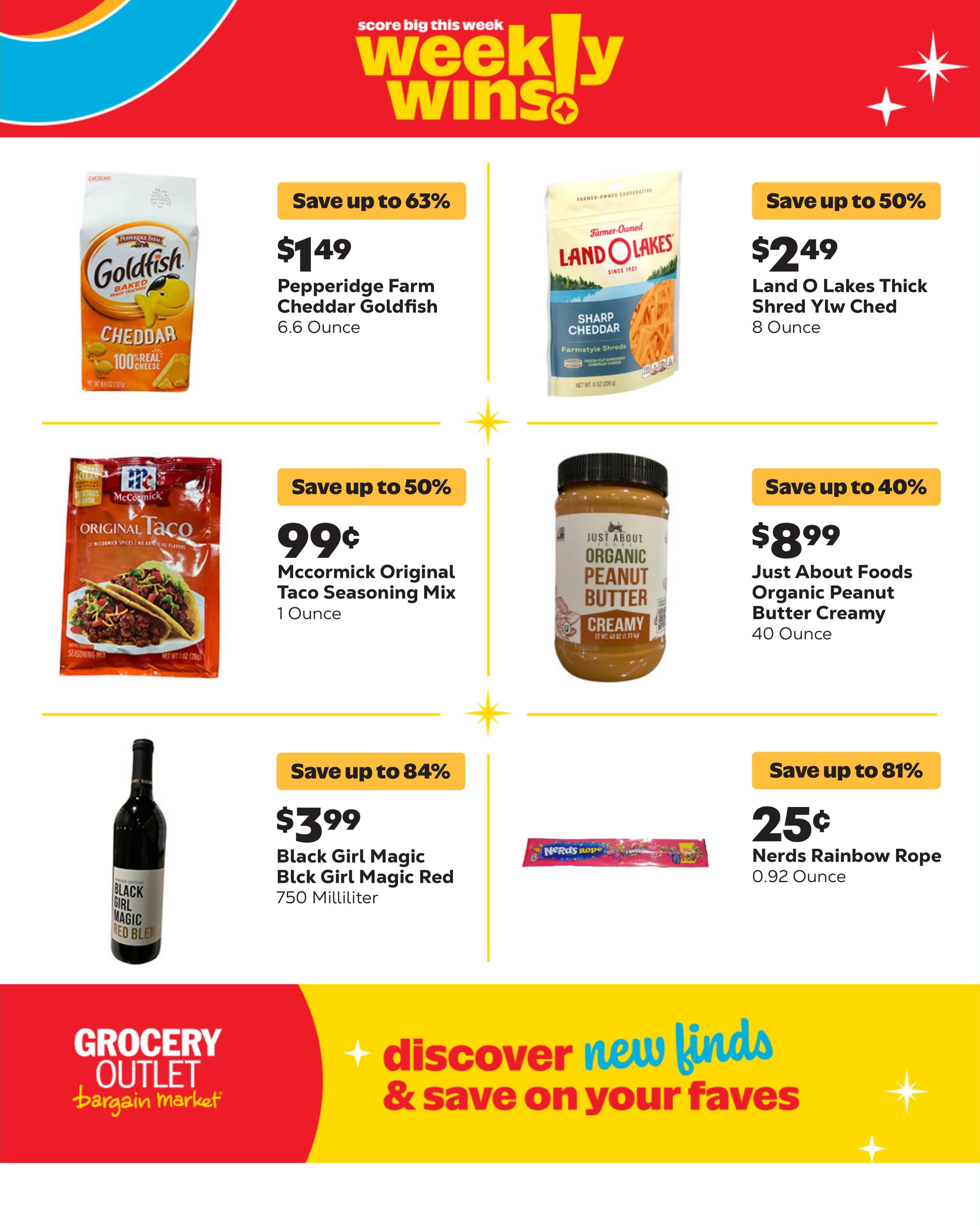 Grocery Outlet (Elk Grove Area, CA) Weekly Ad September 2 - 8, 2026