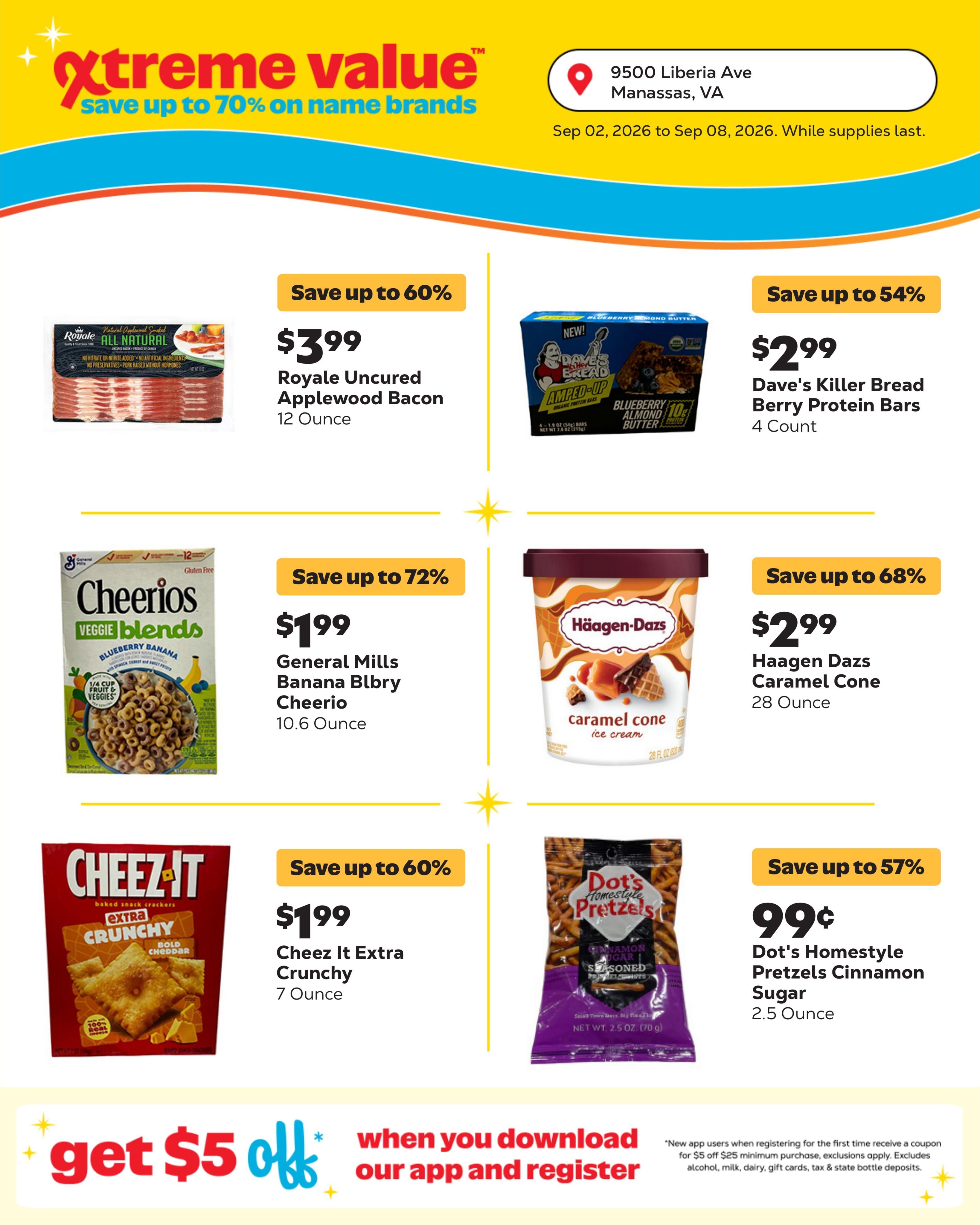 Grocery Outlet (Fredericksburg Area, VA) Weekly Ad September 2 - 8, 2026