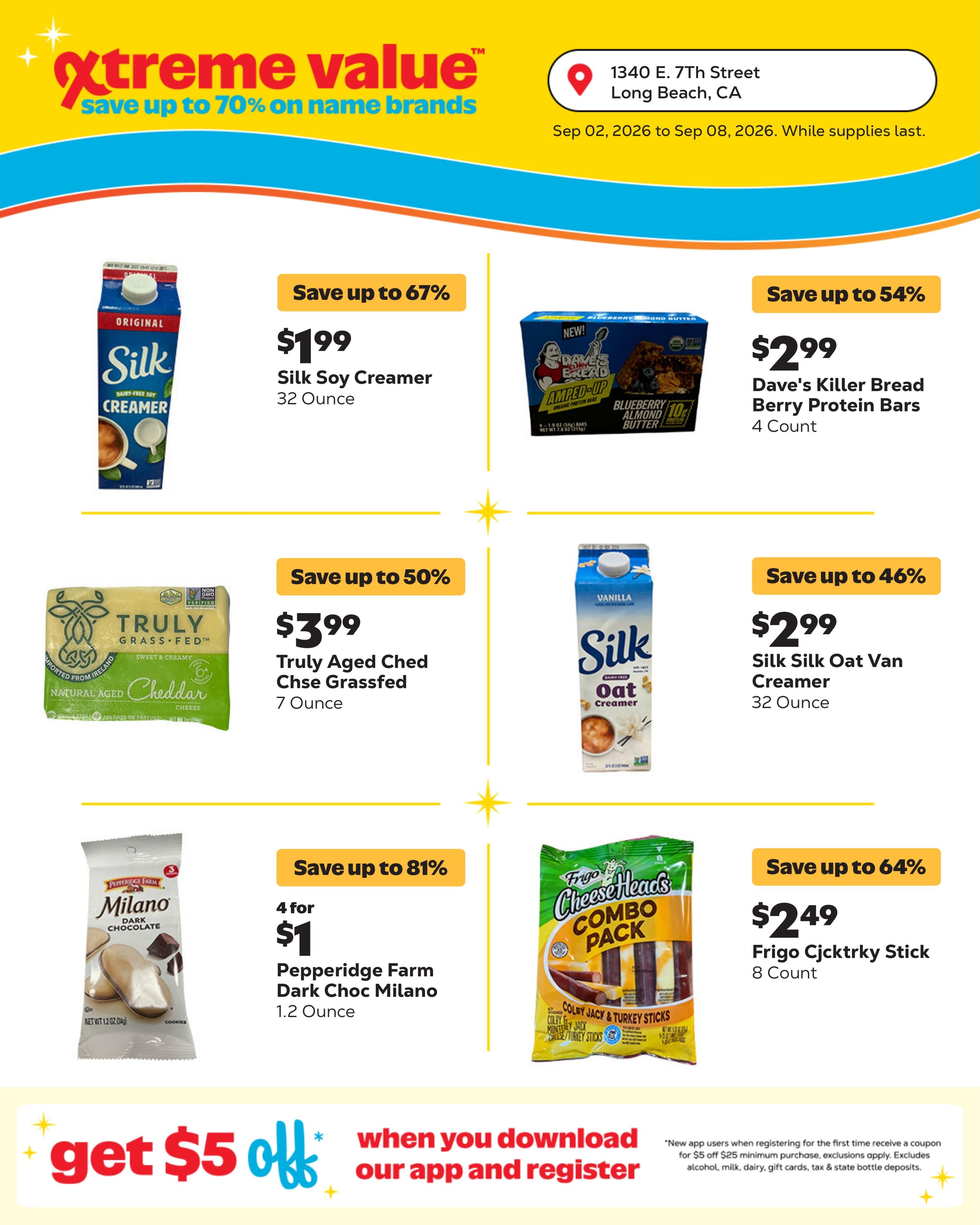 Grocery Outlet (Long Beach Area, CA) Weekly Ad September 2 - 8, 2026