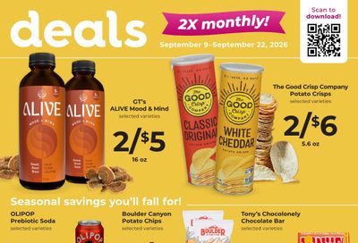 Good Harvest Market (Pewaukee, WI) INFRA Deals Weekly Ad August 26 - September 8, 2026