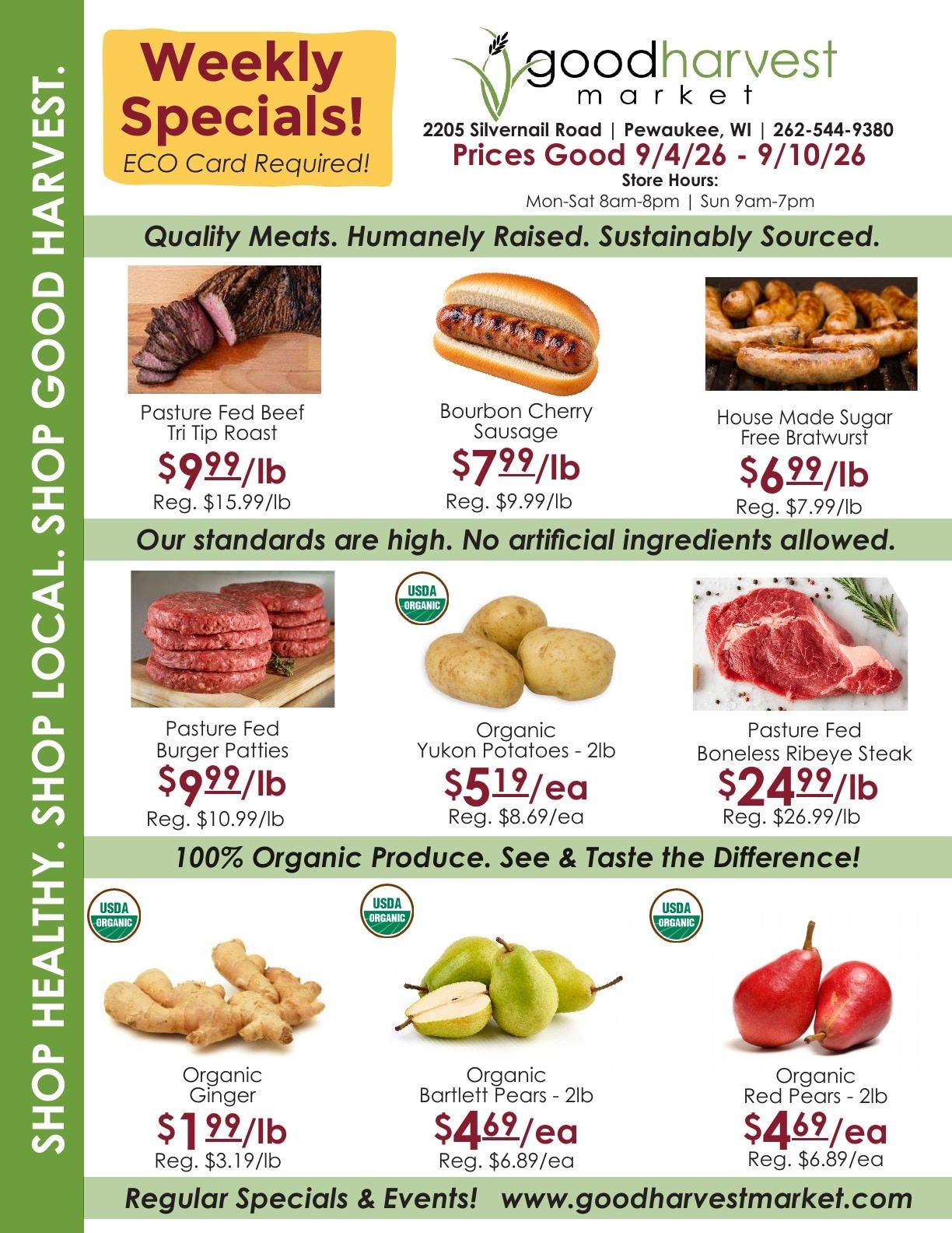 Good Harvest Market Weekly Ad September 4 - 10, 2026