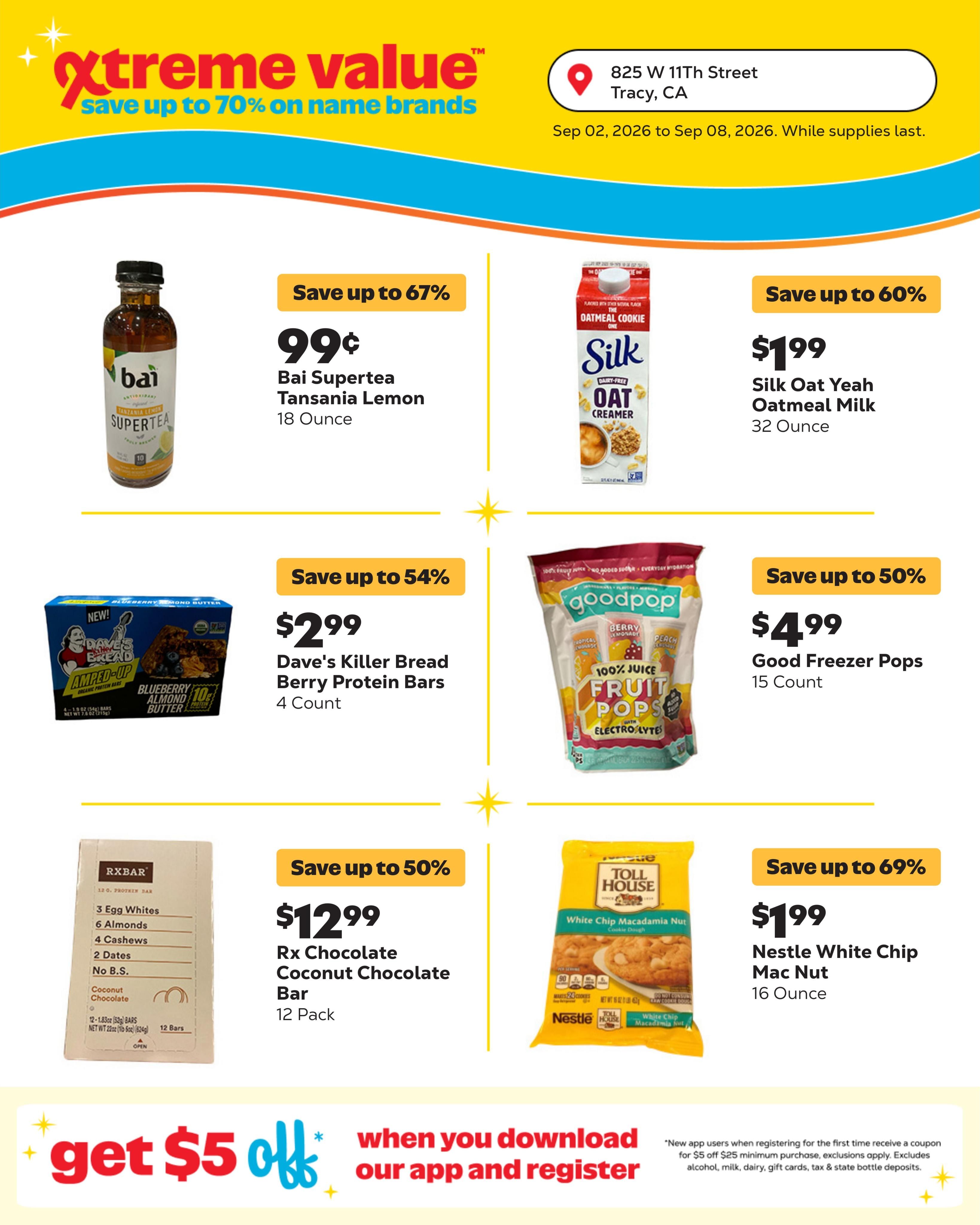 Grocery Outlet (Tracy Area, CA) Weekly Ad September 2 - 8, 2026