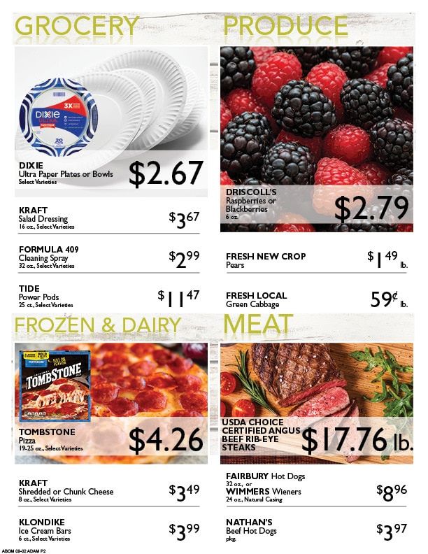 Adams Super Foods Weekly Ad September 2 - 8, 2026