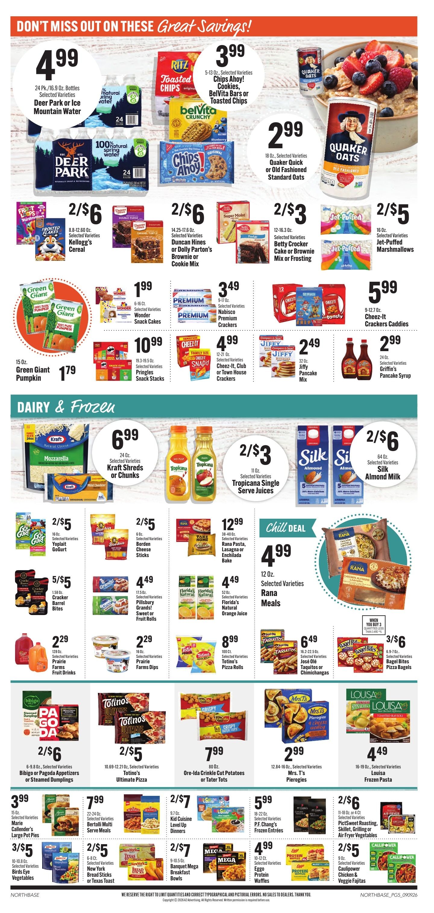 Big Chimney Supermarket Weekly Ad September 9 - 15, 2026