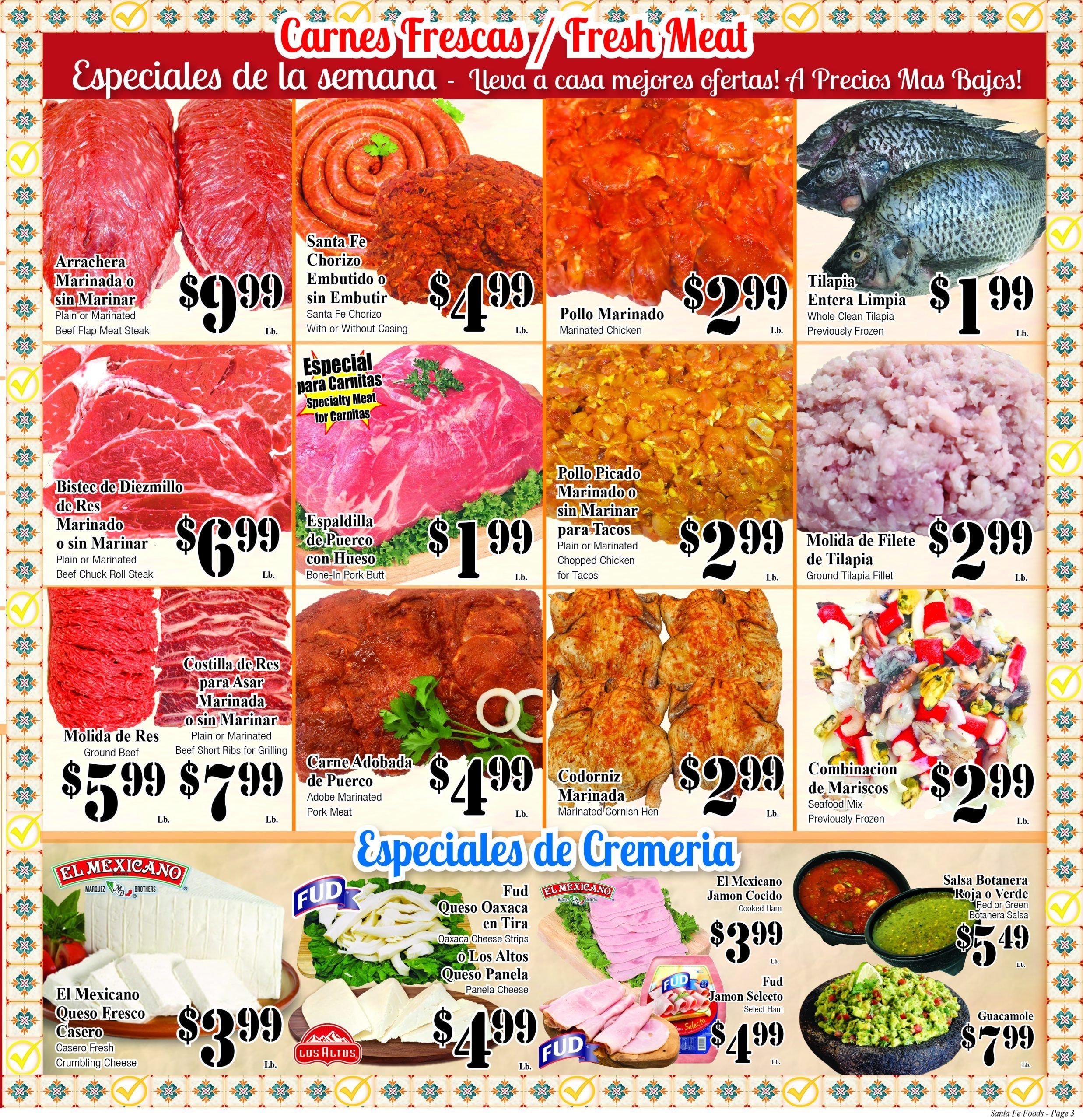 Santa Fe Foods Weekly Ad September 2 - 8, 2026