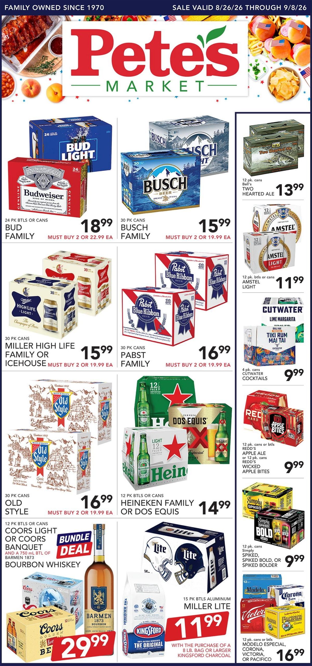 Pete's Fresh Market Weekly Ad September 2 - 8, 2026