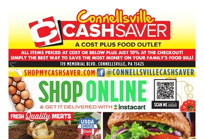 Cash Saver Connellsville Weekly Ad September 10 - 16, 2026