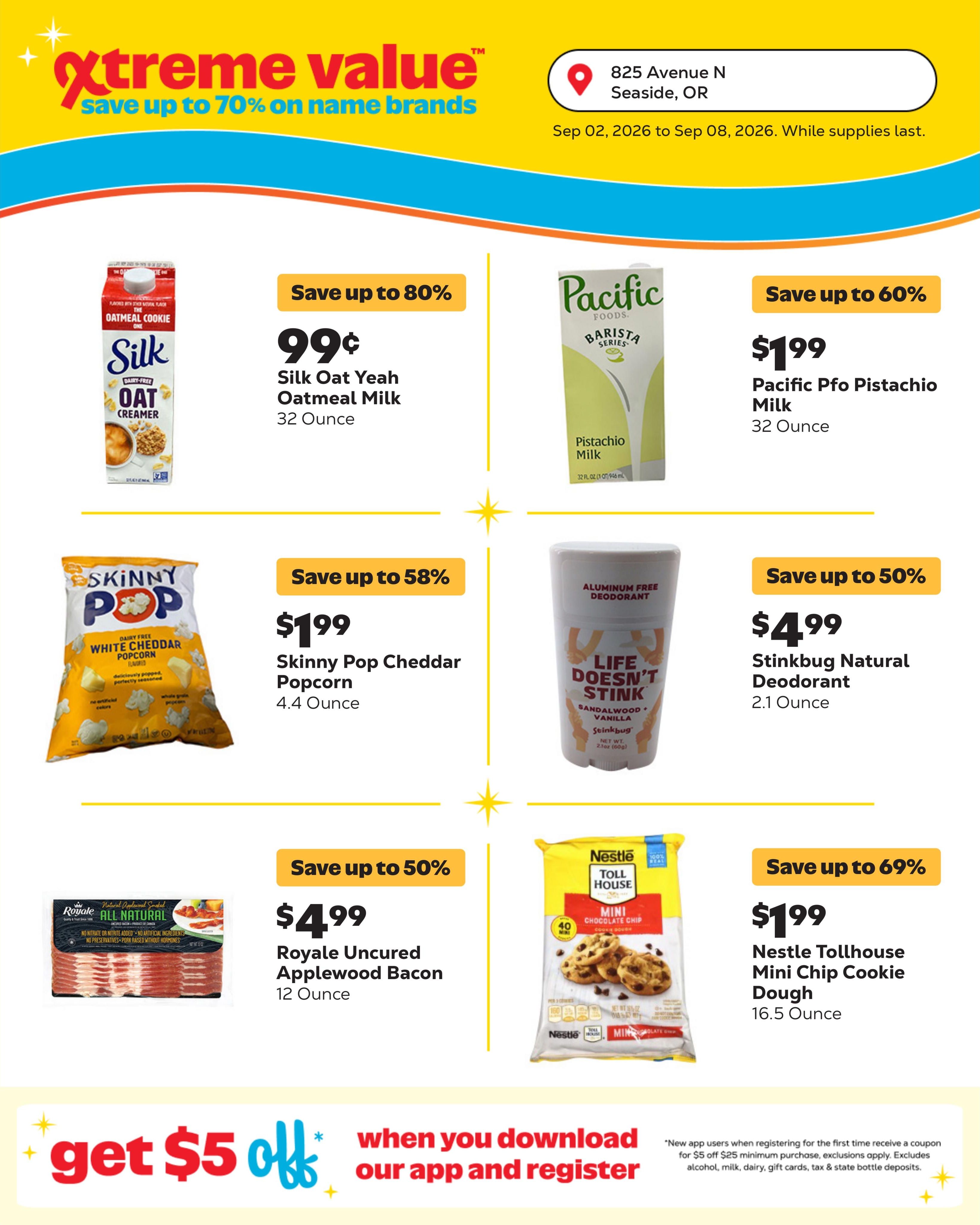 Grocery Outlet (Cannon Beach Area, OR) Weekly Ad September 2 - 8, 2026