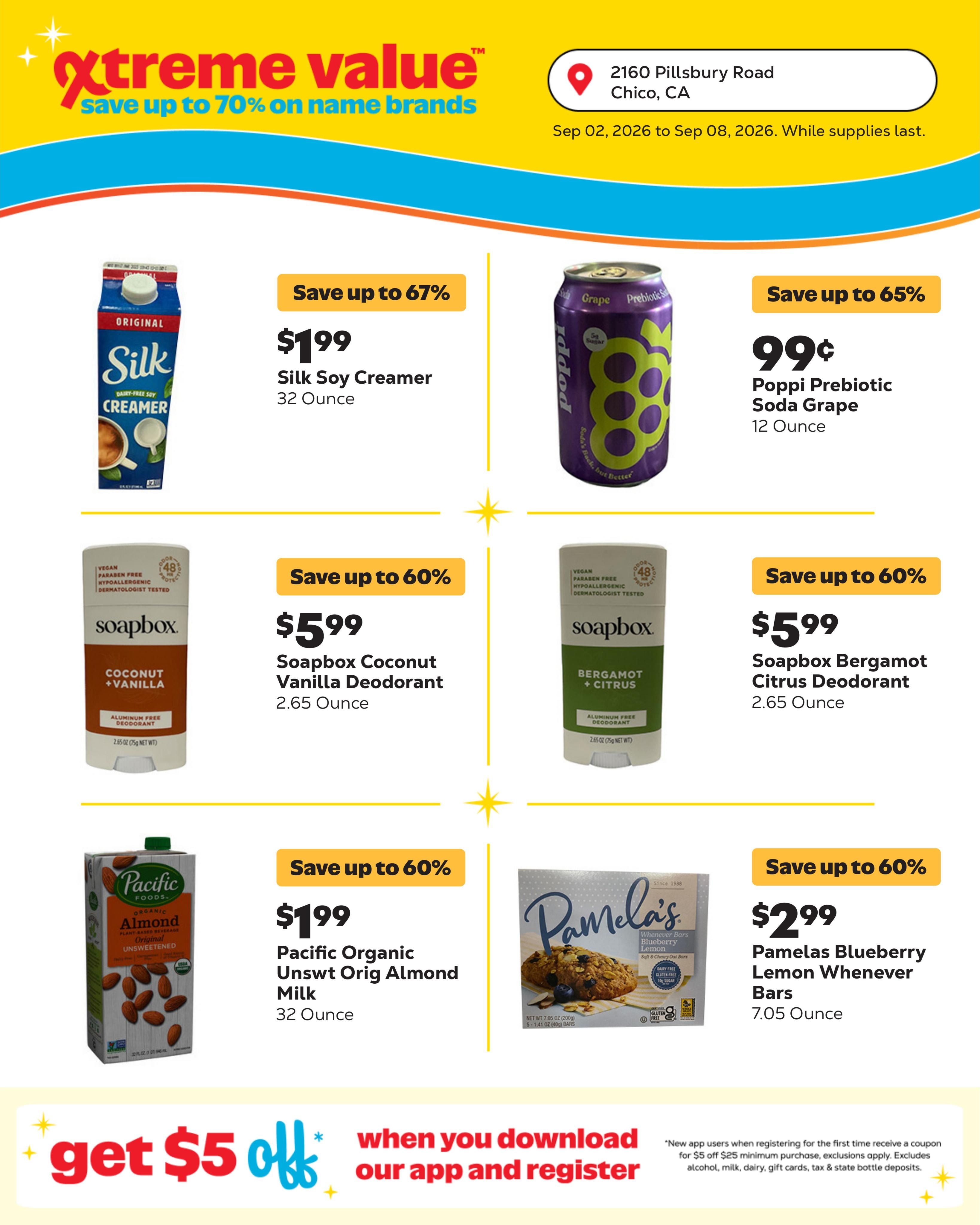 Grocery Outlet (Chico Area, CA) Weekly Ad September 2 - 8, 2026