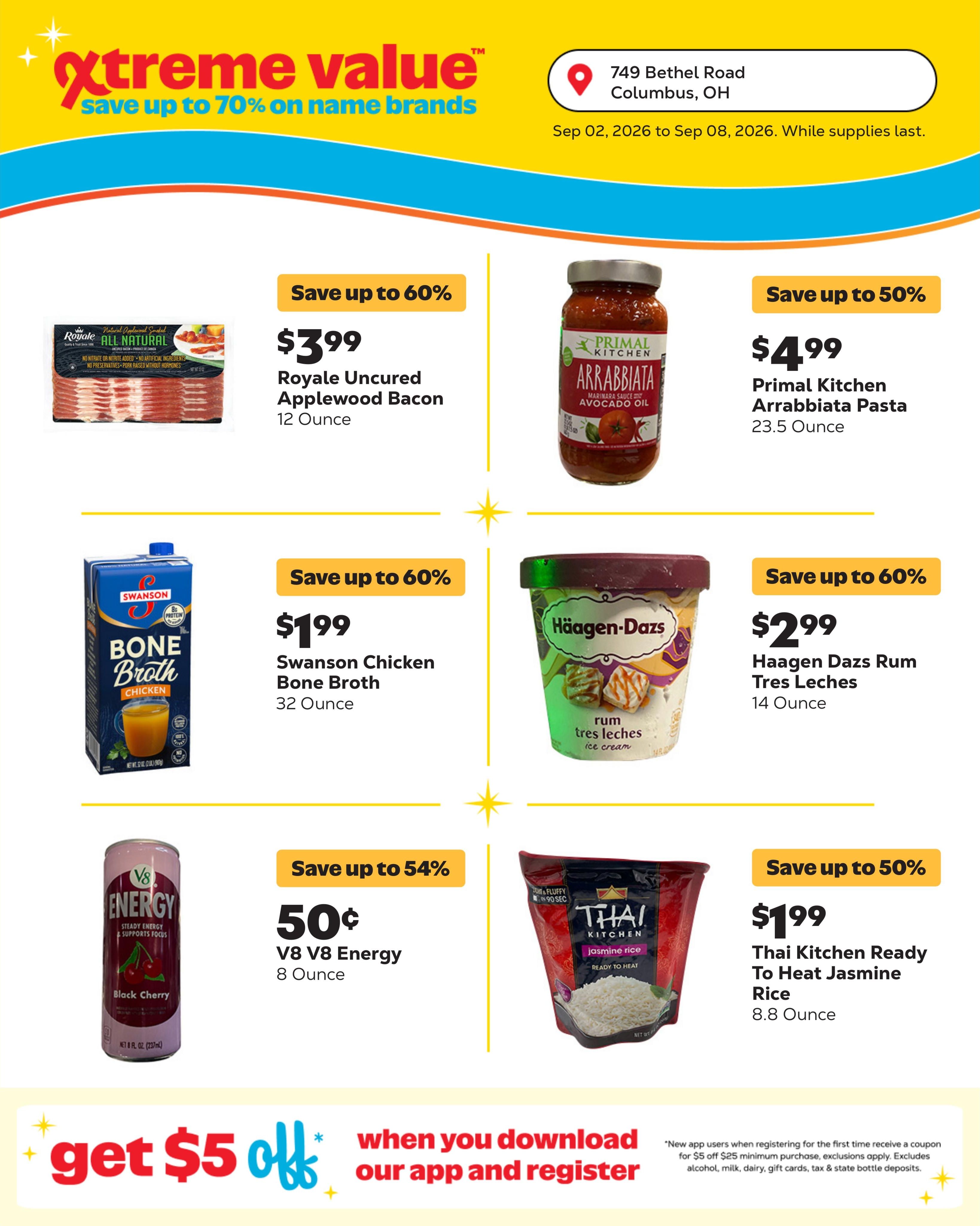 Grocery Outlet (Columbus Area, OH) Weekly Ad September 2 - 8, 2026