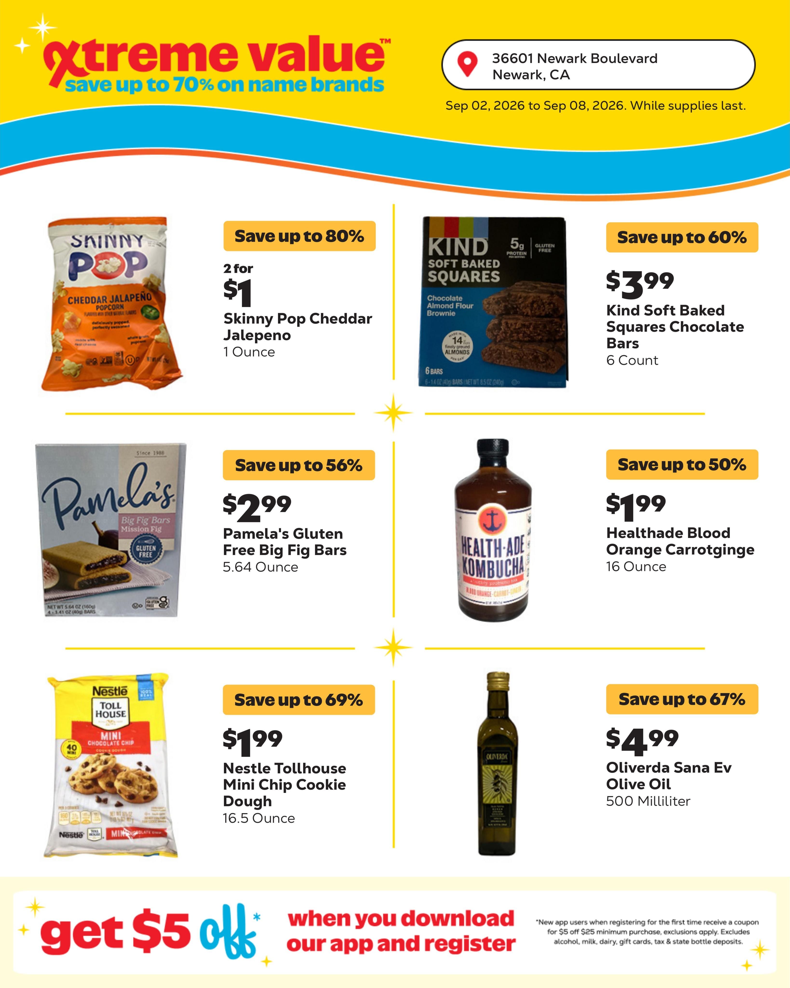 Grocery Outlet (Fremont Area, CA) Weekly Ad September 2 - 8, 2026