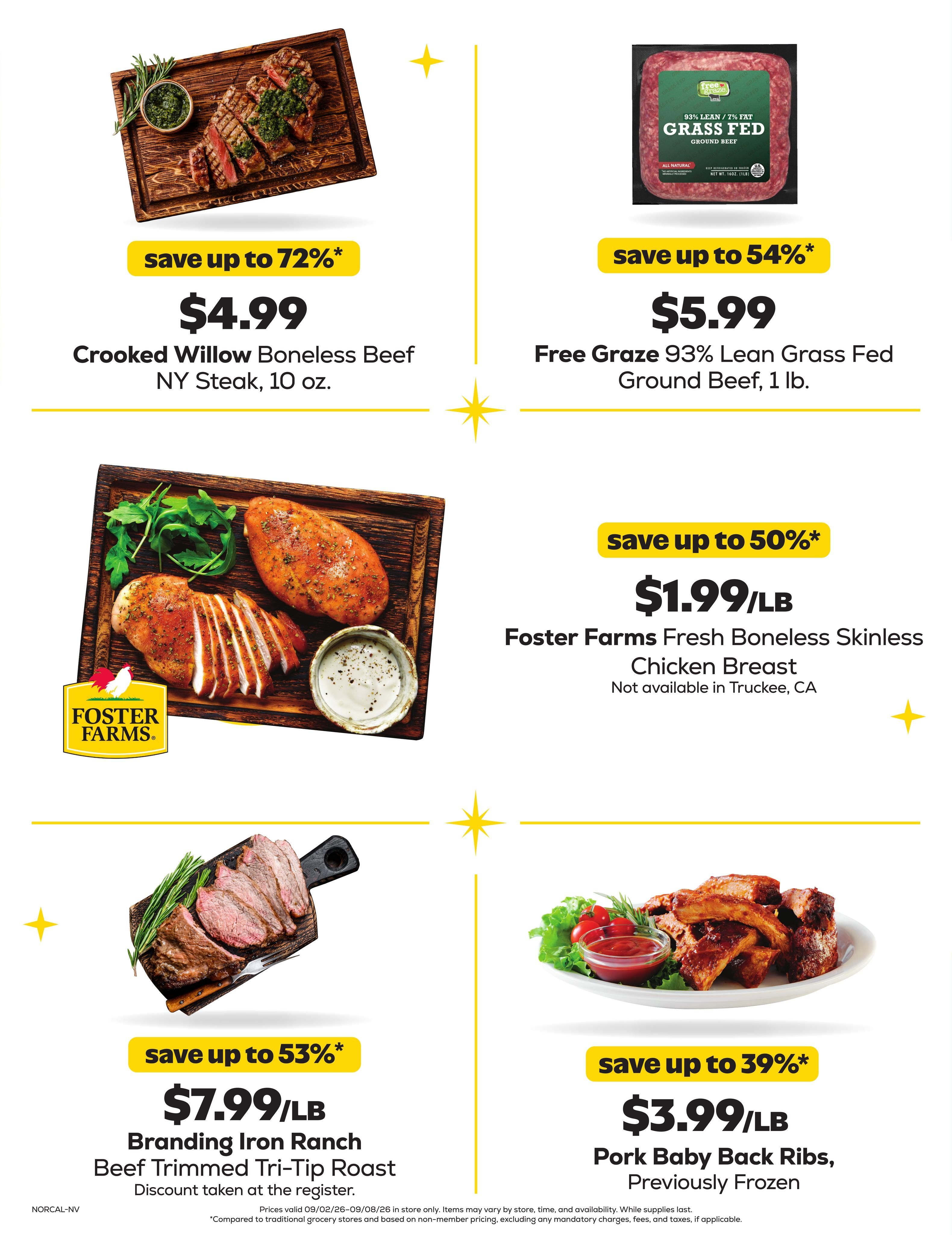 Grocery Outlet (Loyalton Area, CA) Weekly Ad September 2 - 8, 2026