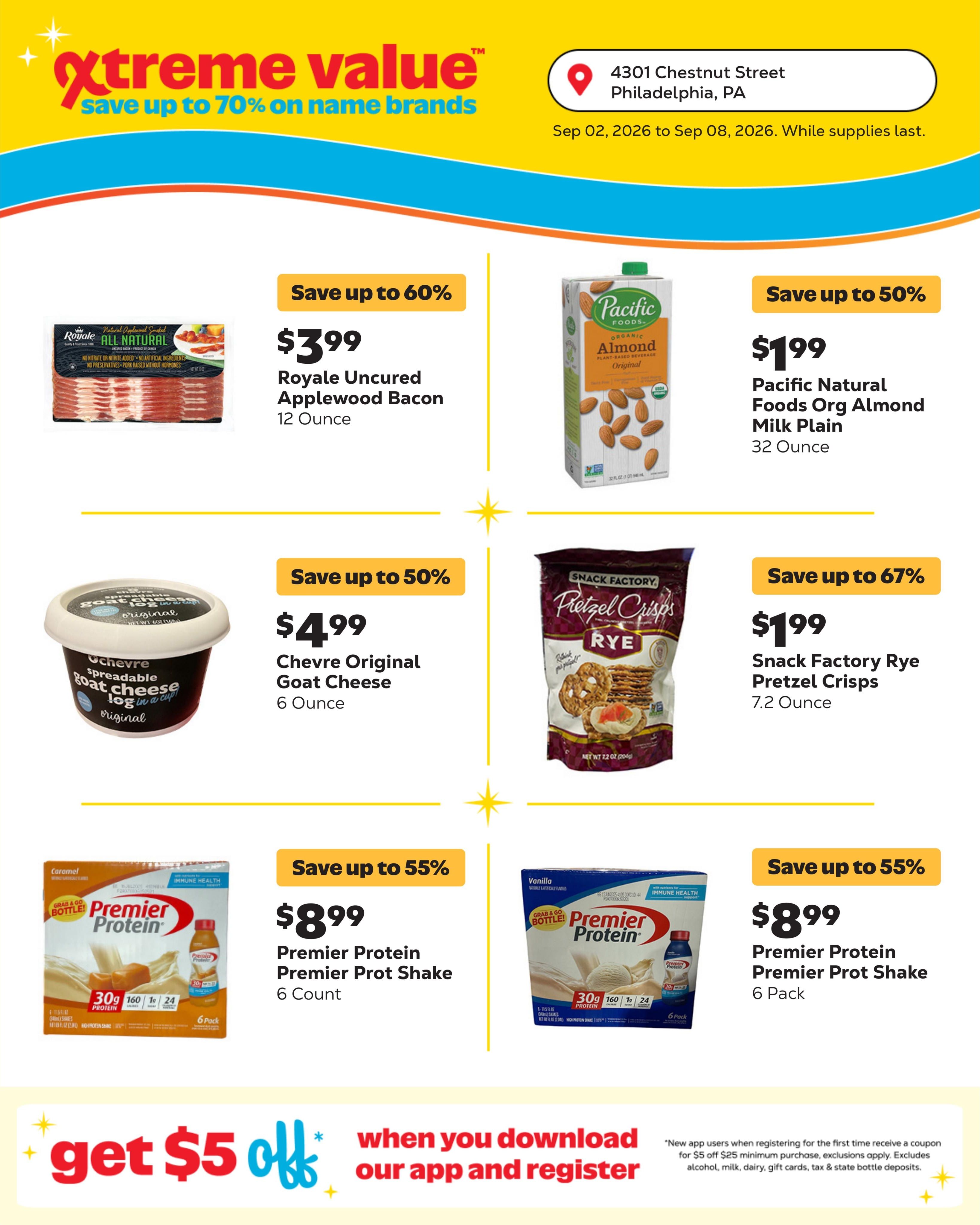 Grocery Outlet (Philadelphia Area, PA) Weekly Ad September 2 - 8, 2026