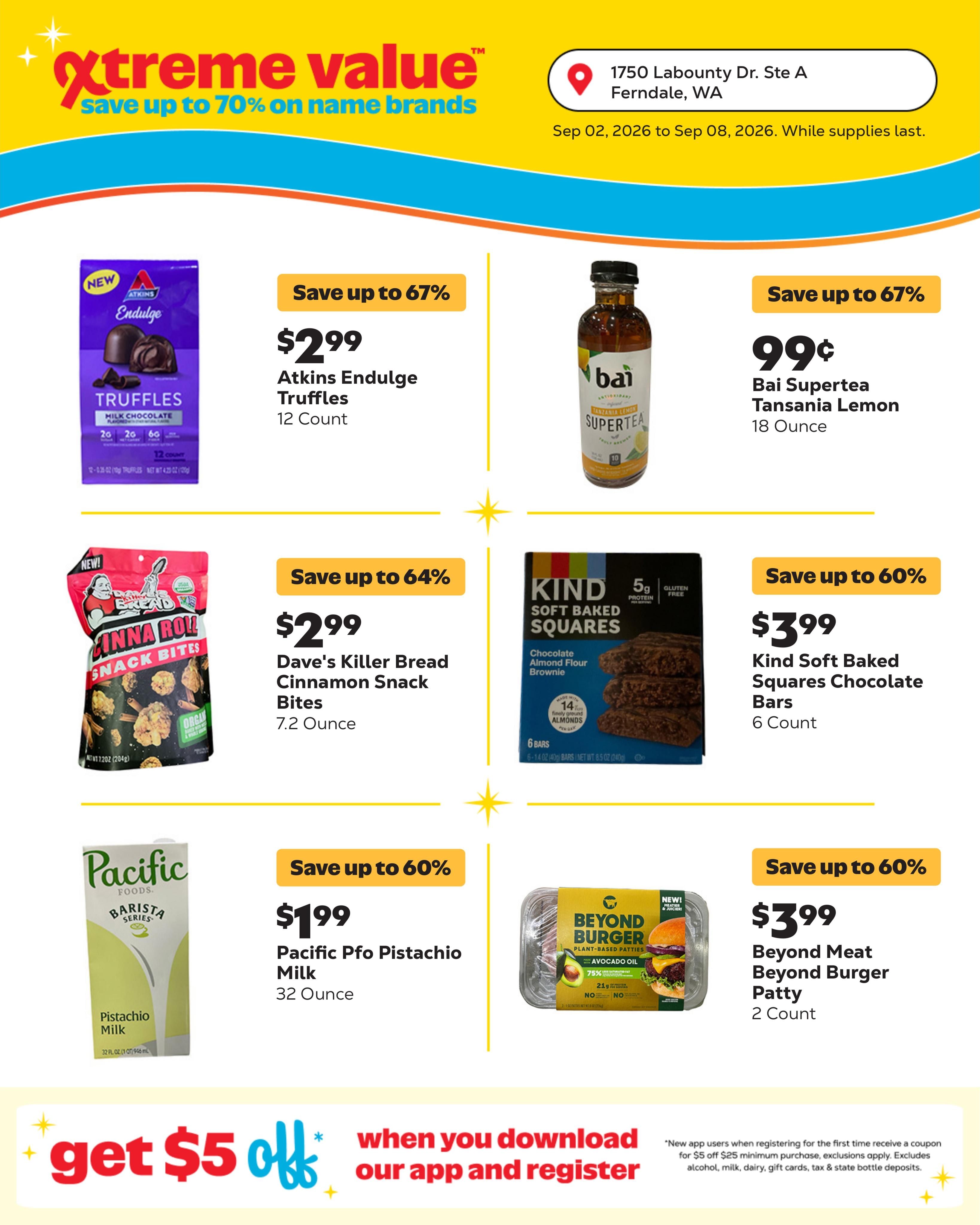 Grocery Outlet (Point Roberts Area, WA) Weekly Ad September 2 - 8, 2026