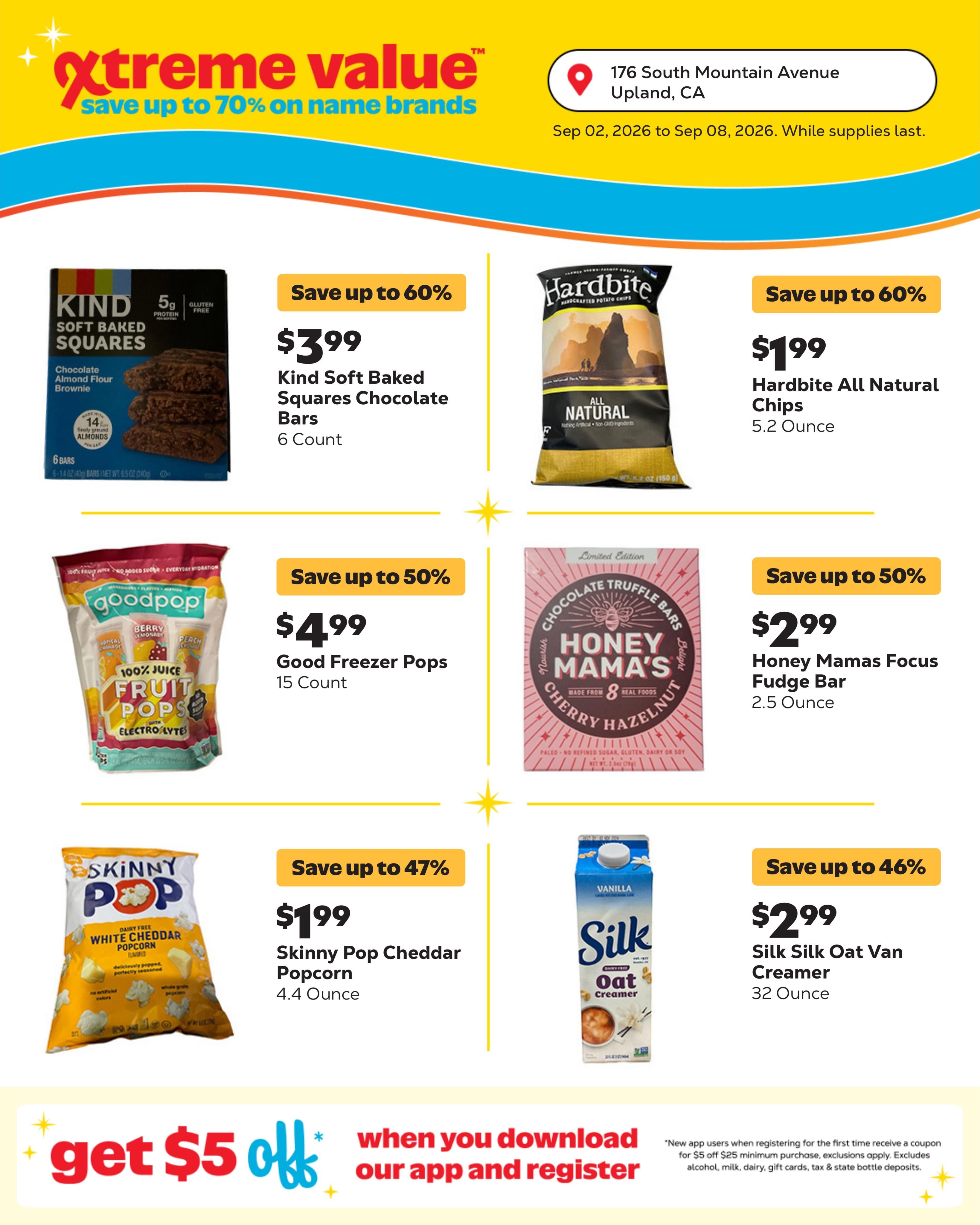 Grocery Outlet (Rancho Cucamonga Area, CA) Weekly Ad September 2 - 8, 2026