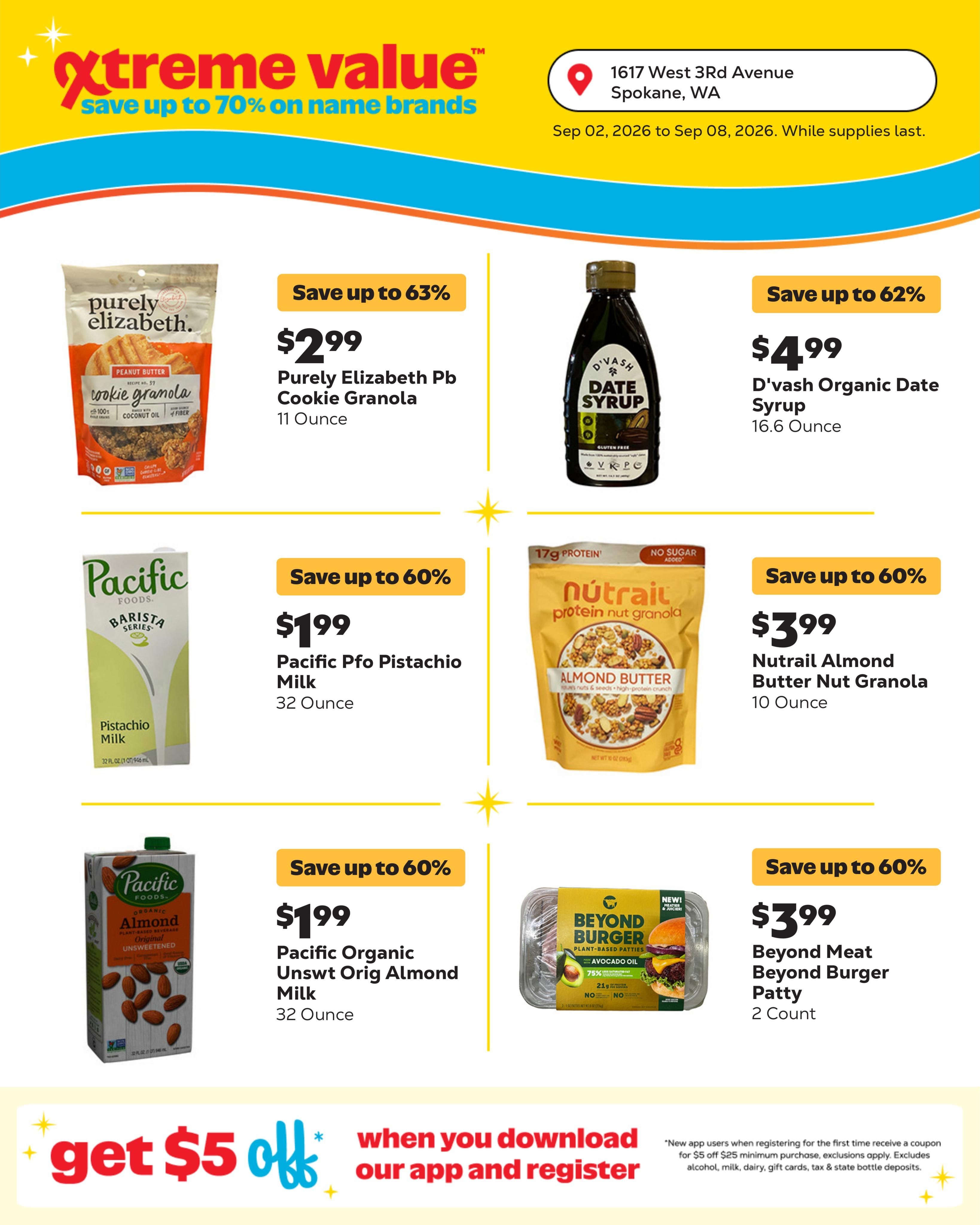 Grocery Outlet (Spokane Area, WA) Weekly Ad September 2 - 8, 2026