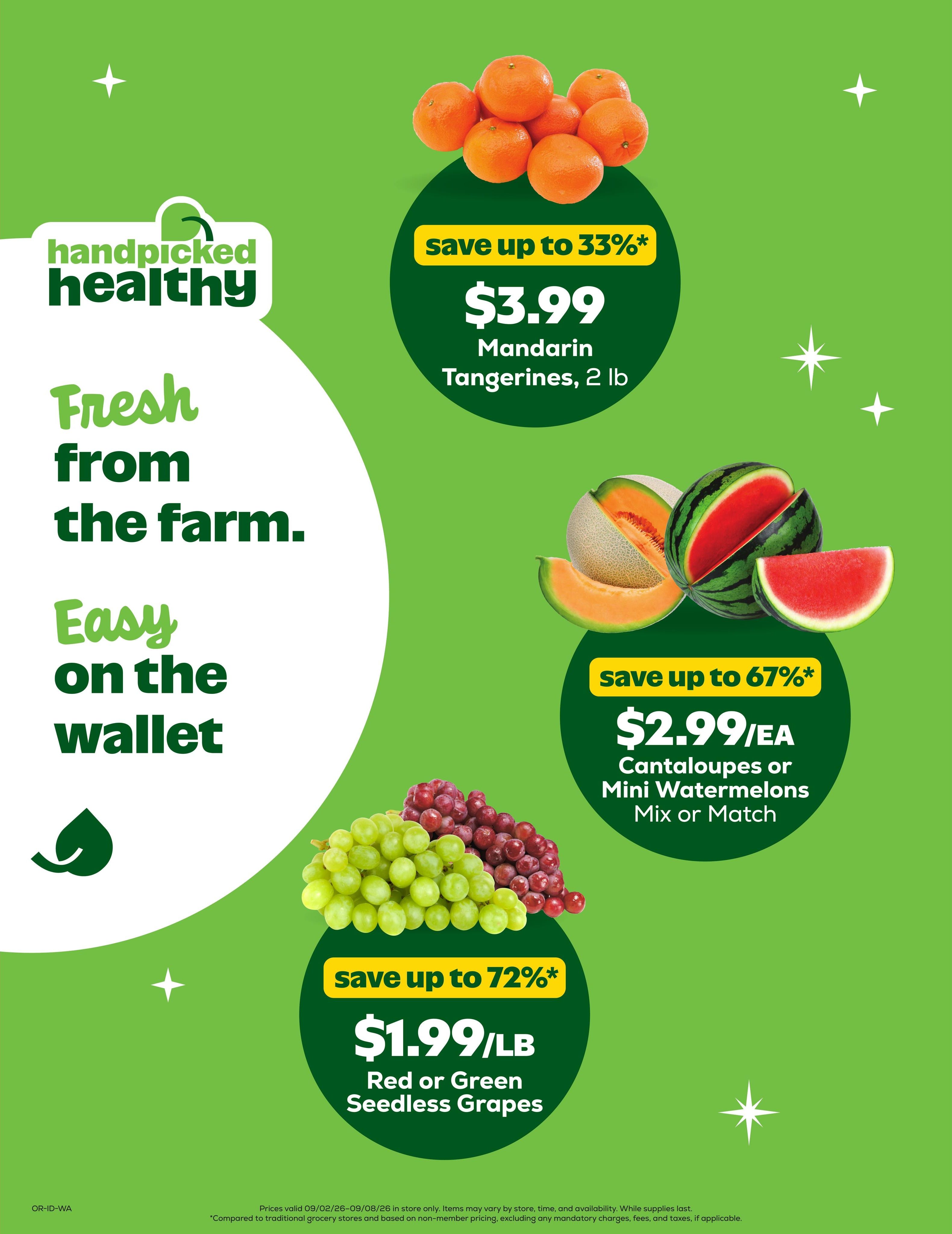 Grocery Outlet (Spokane Area, WA) Weekly Ad September 2 - 8, 2026