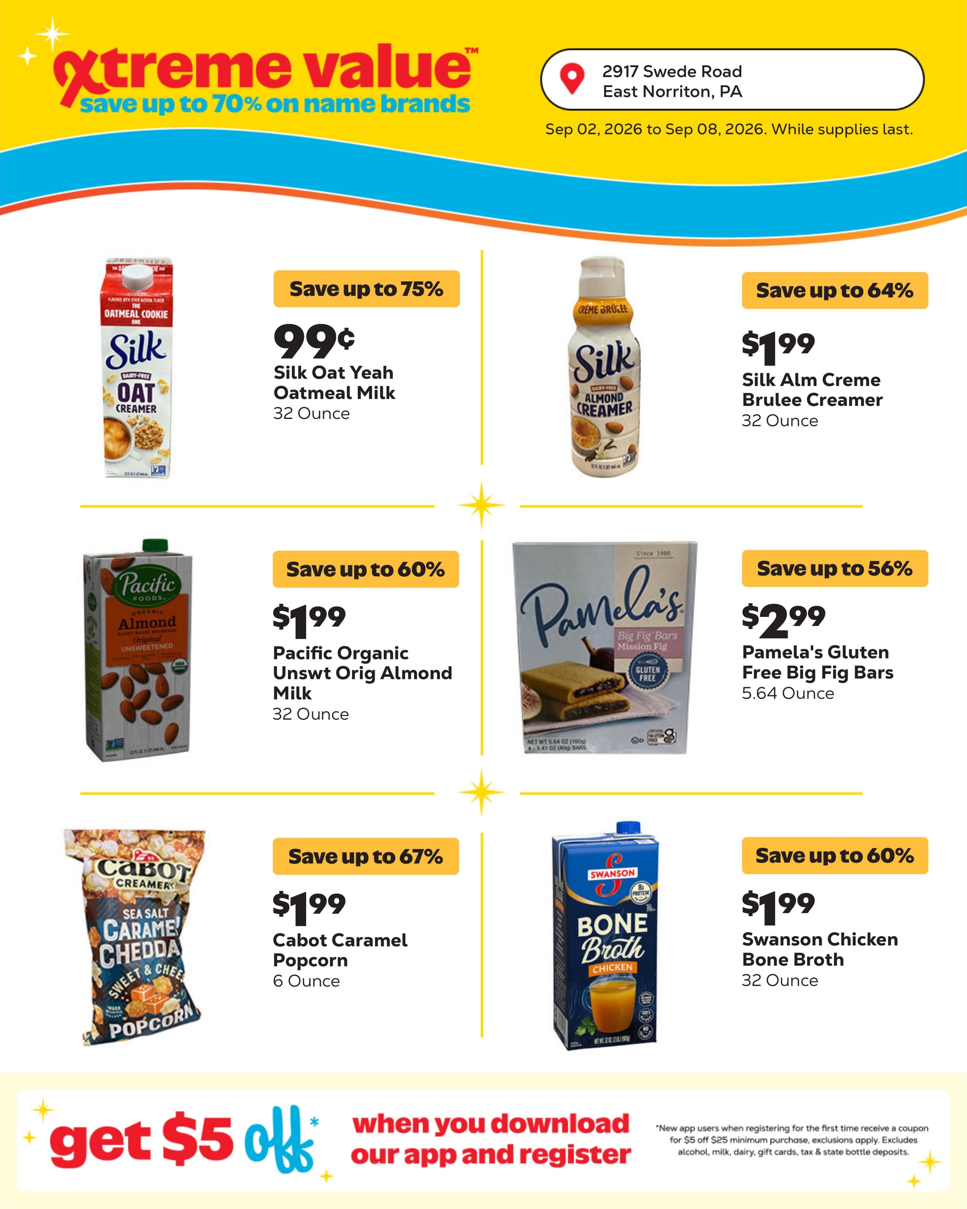Grocery Outlet (Valley Forge Area, PA) Weekly Ad September 2 - 8, 2026