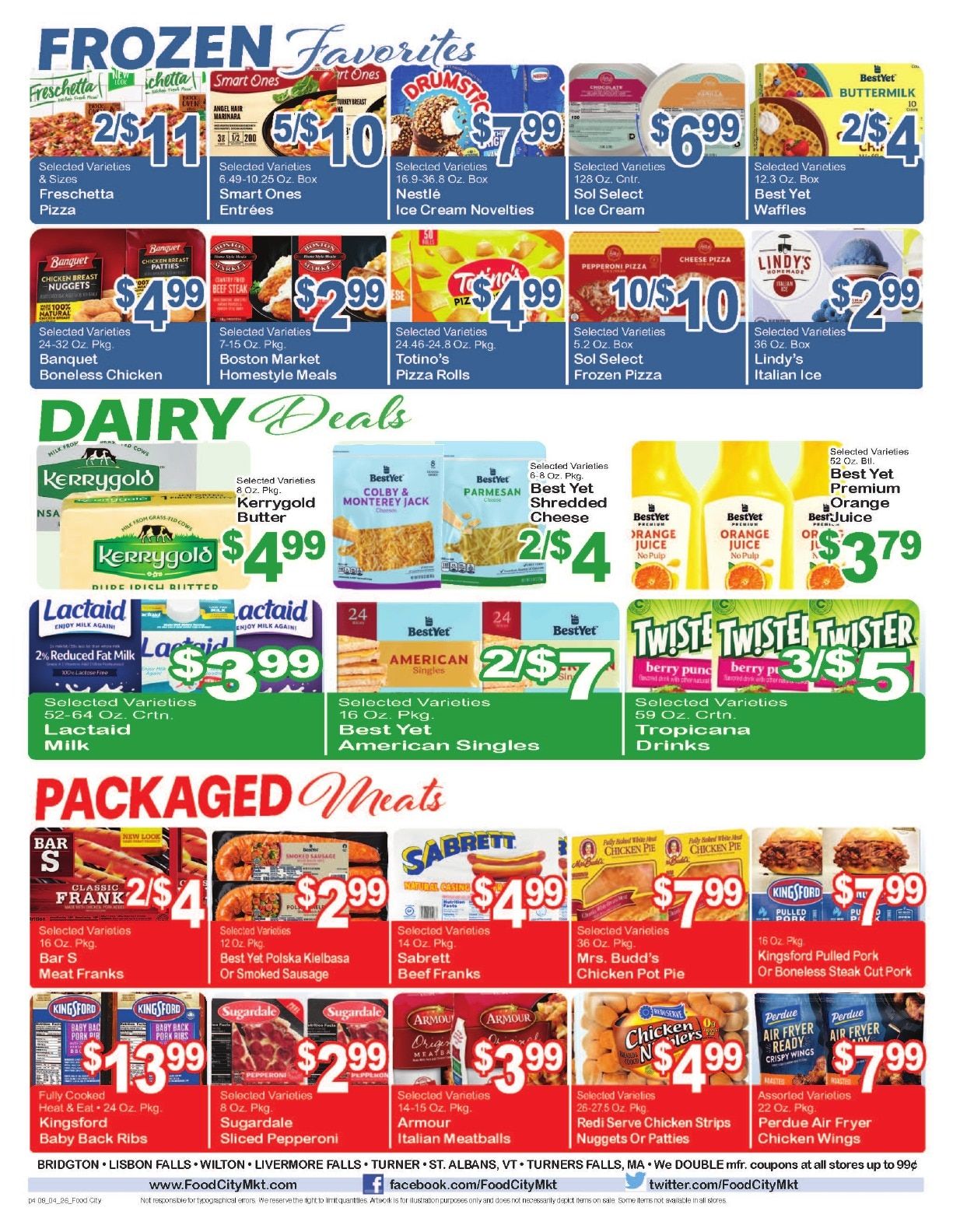 Food City New England Weekly Ad September 4 - 10, 2026