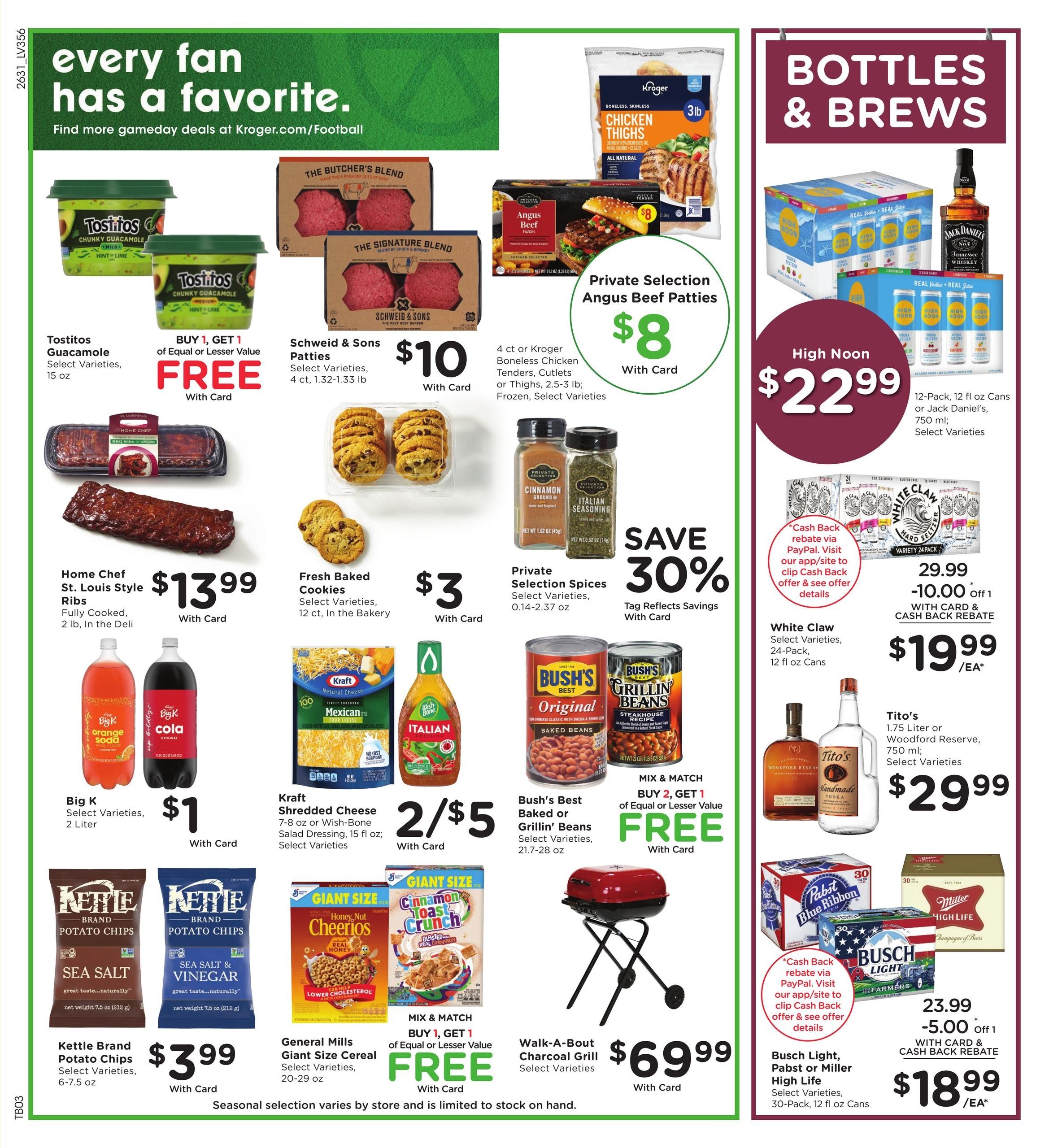 Kroger (Bethlehem Area, IN) Weekly Ad September 2 - 8, 2026
