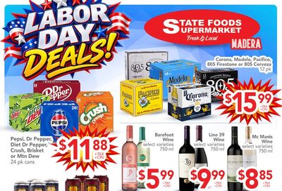 State Foods Supermarket (Madera, CA) Weekly Ad September 2 - 8, 2026