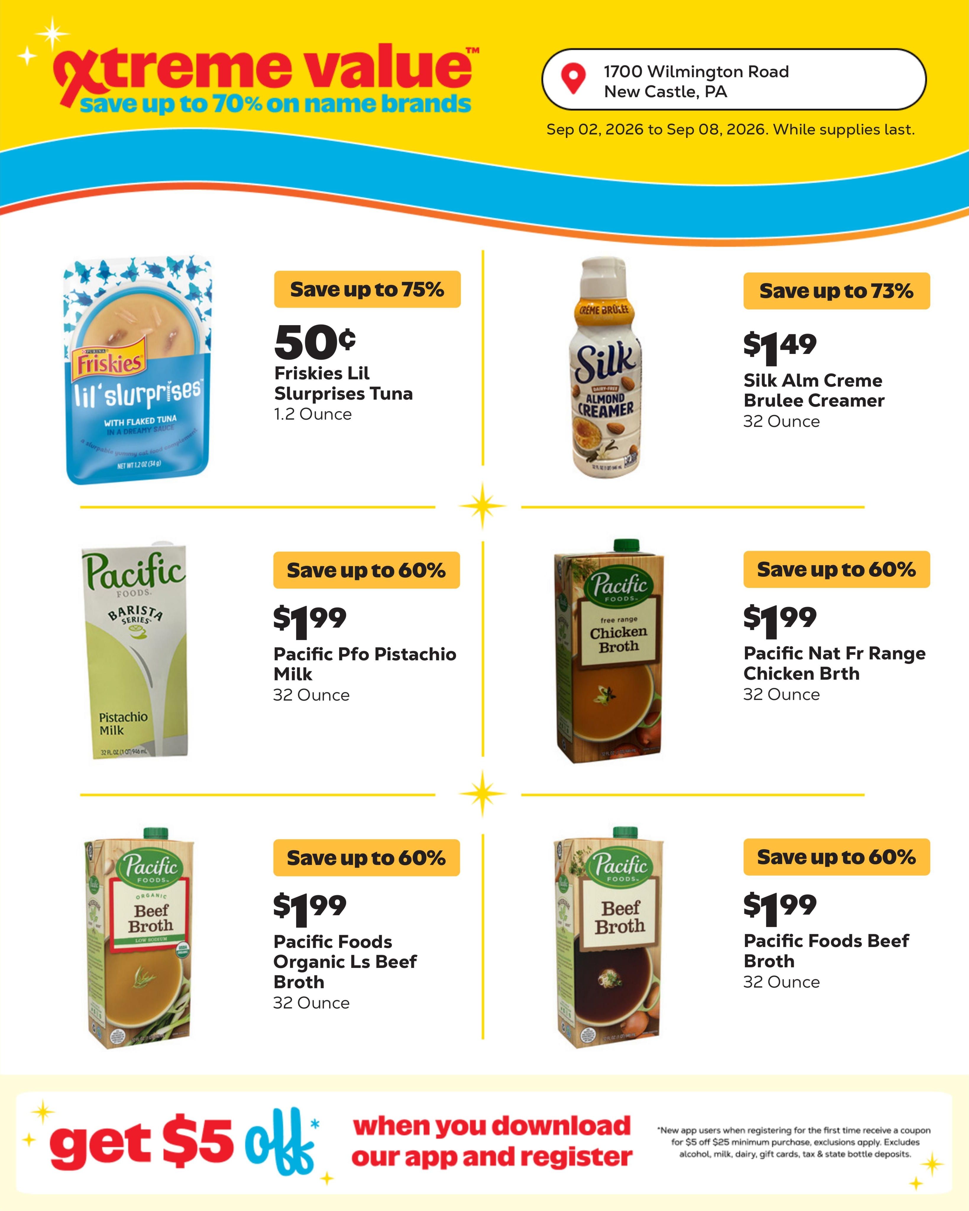 Grocery Outlet (Beaver Area, PA) Weekly Ad September 2 - 8, 2026