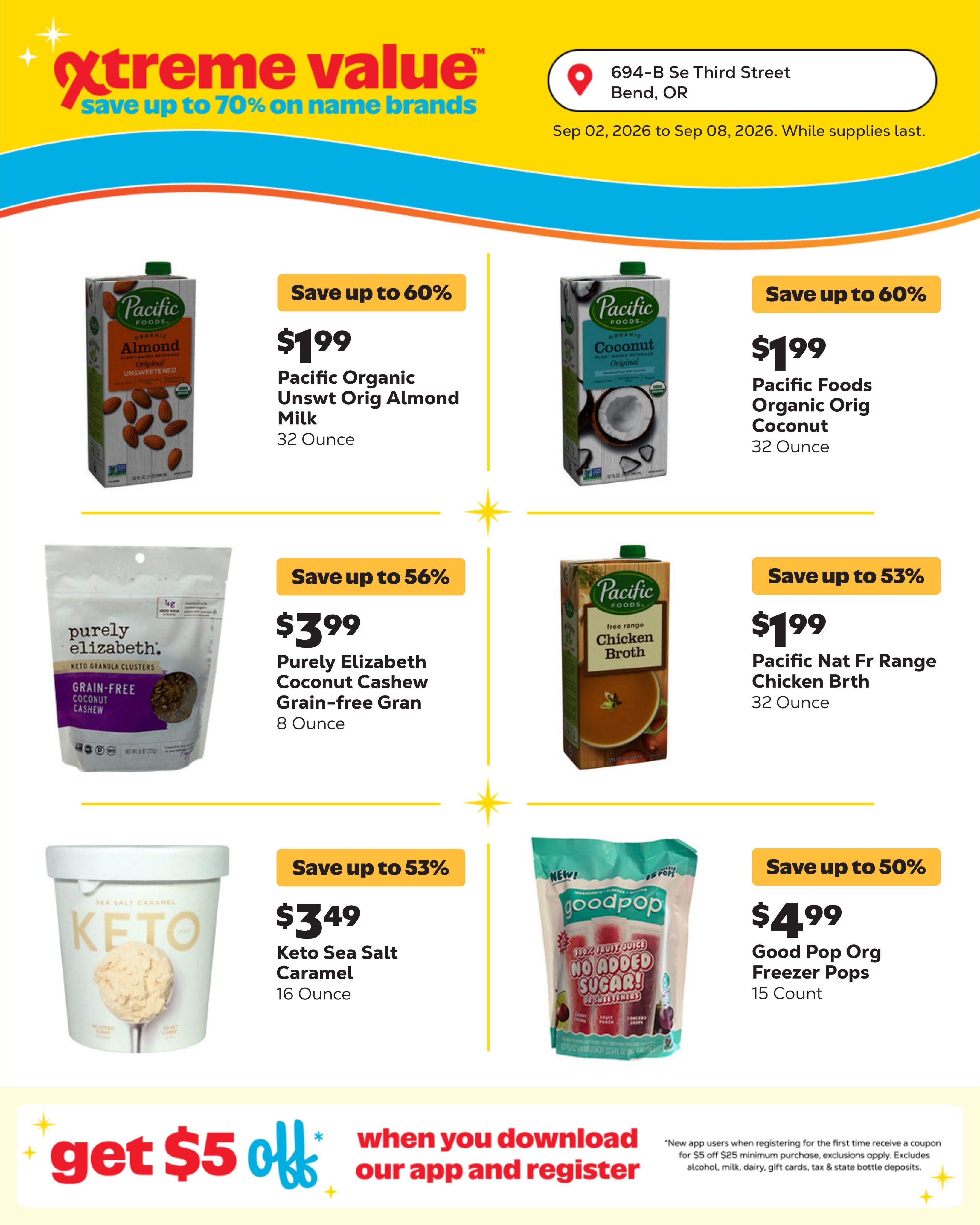 Grocery Outlet (Bend Area, OR) Weekly Ad September 2 - 8, 2026