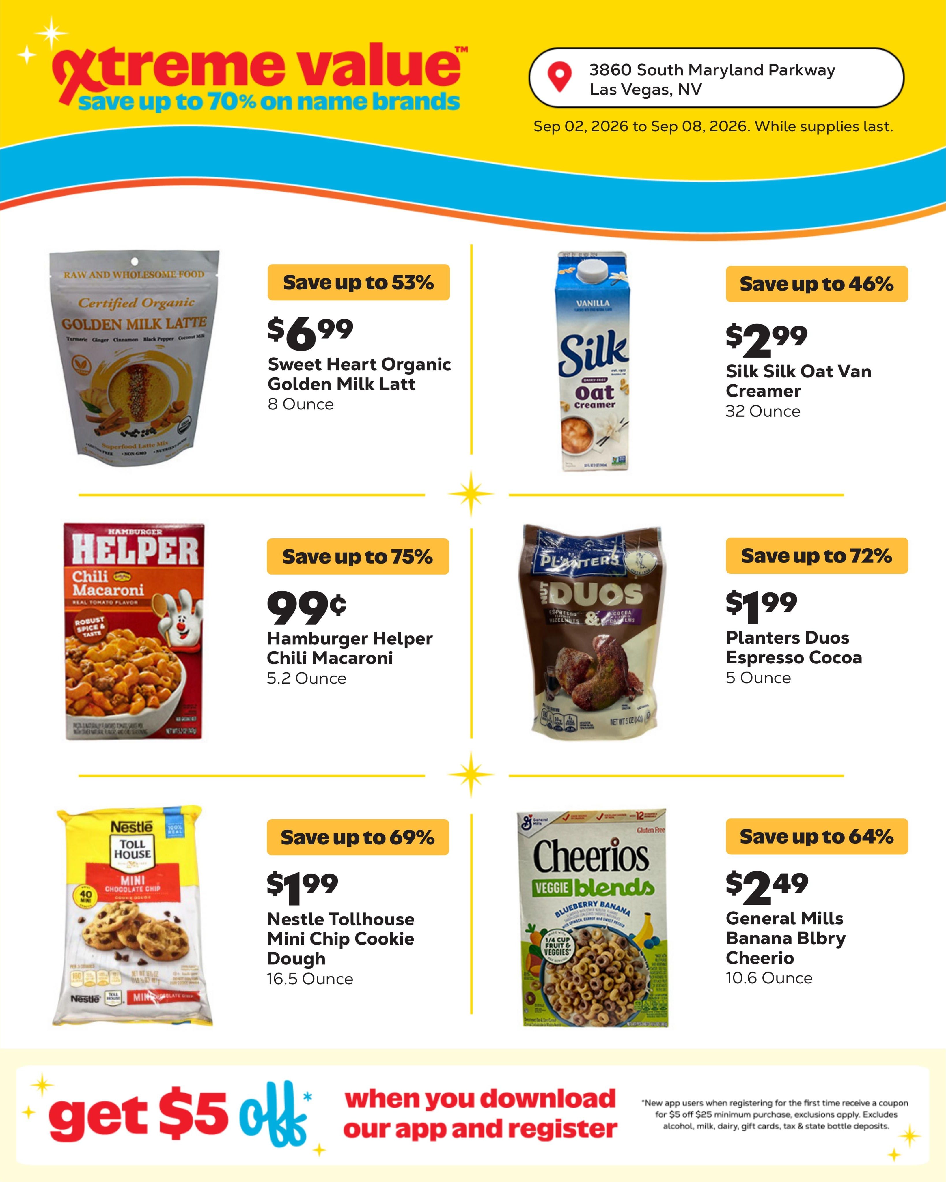 Grocery Outlet Weekly Ad September 2 - 8, 2026