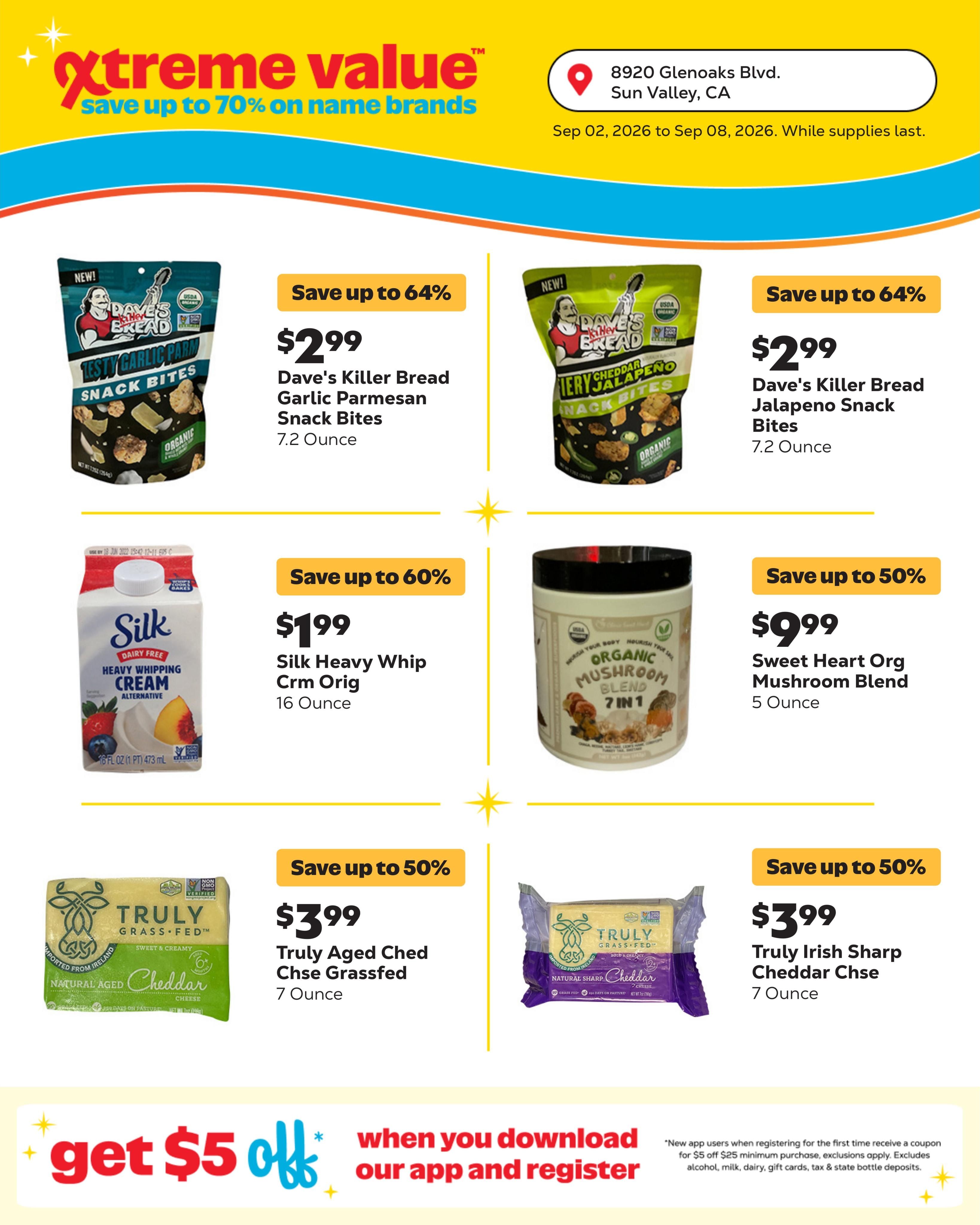 Grocery Outlet (Sherman Oaks Area, CA) Weekly Ad September 2 - 8, 2026