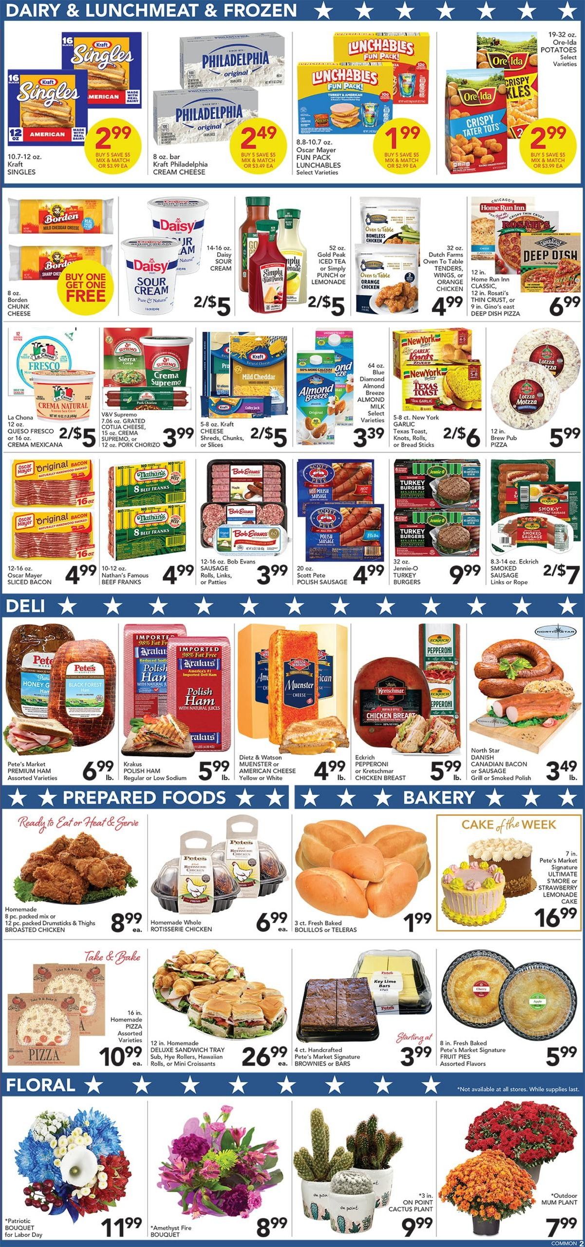 Pete's Fresh Market Weekly Ad September 2 - 8, 2026