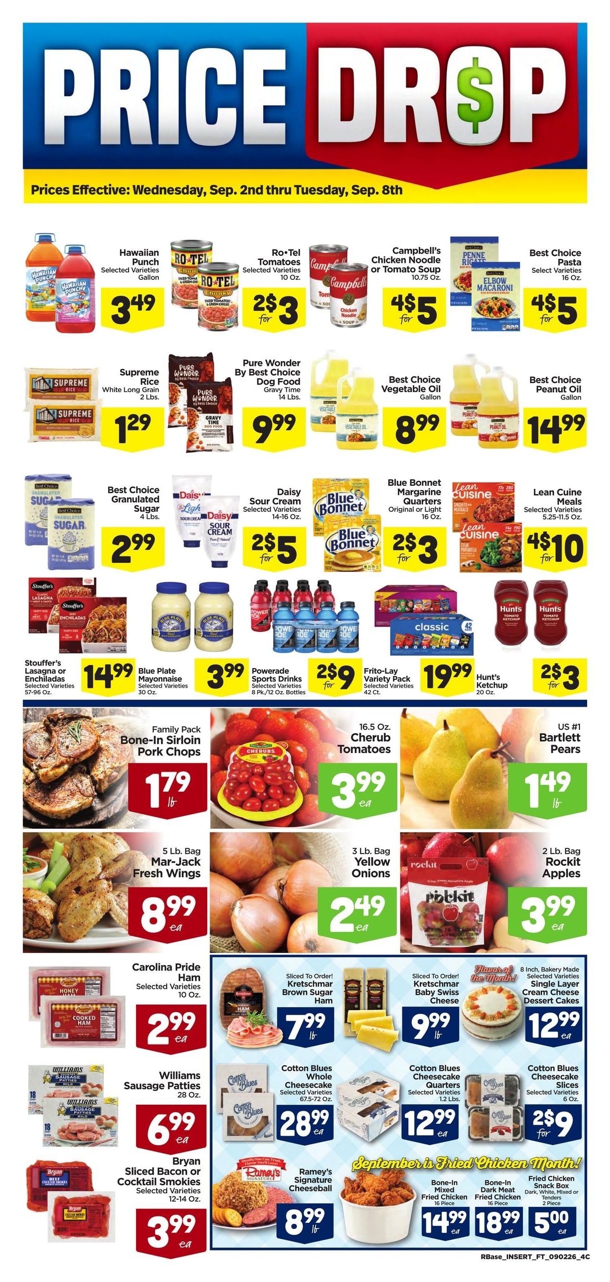 Ramey's (Brookhaven Area, MS) Weekly Ad September 2 - 8, 2026