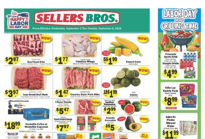 Sellers Bros. Weekly Ad September 2 - 8, 2026
