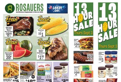 Rosauers (Bozeman Area, MT) Weekly Ad September 2 - 8, 2026