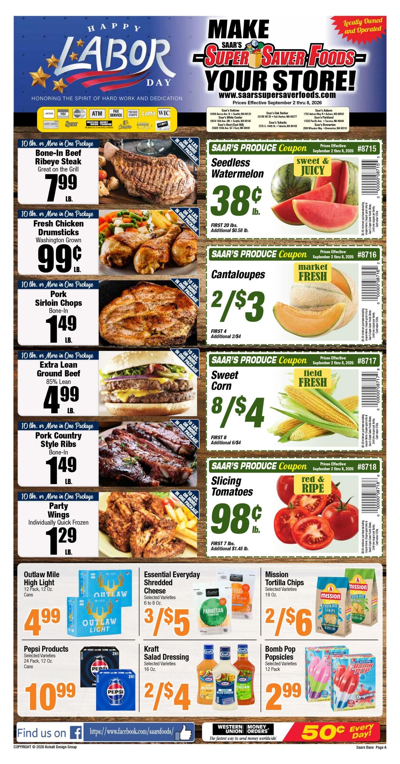 Super Saver Foods Weekly Ad September 2 - 8, 2026