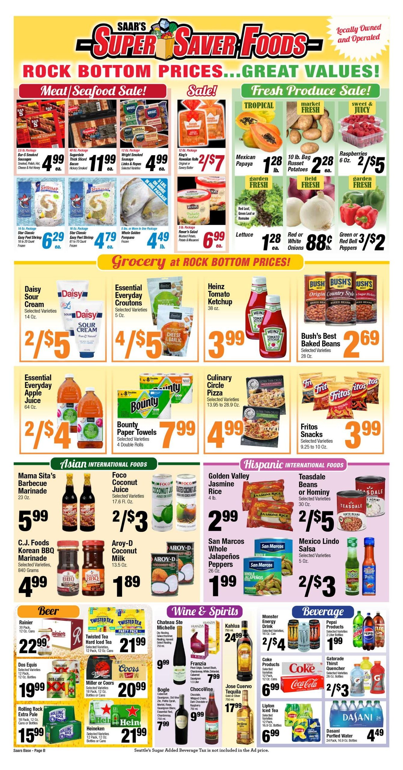 Super Saver Foods Weekly Ad September 2 - 8, 2026