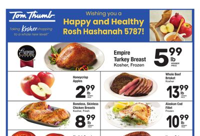 Tom Thumb Specialty Publication Weekly Ad September 2 - 8, 2026