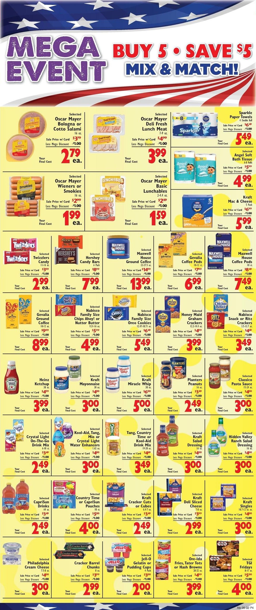 Al's Supermarket Weekly Ad September 2 - 8, 2026