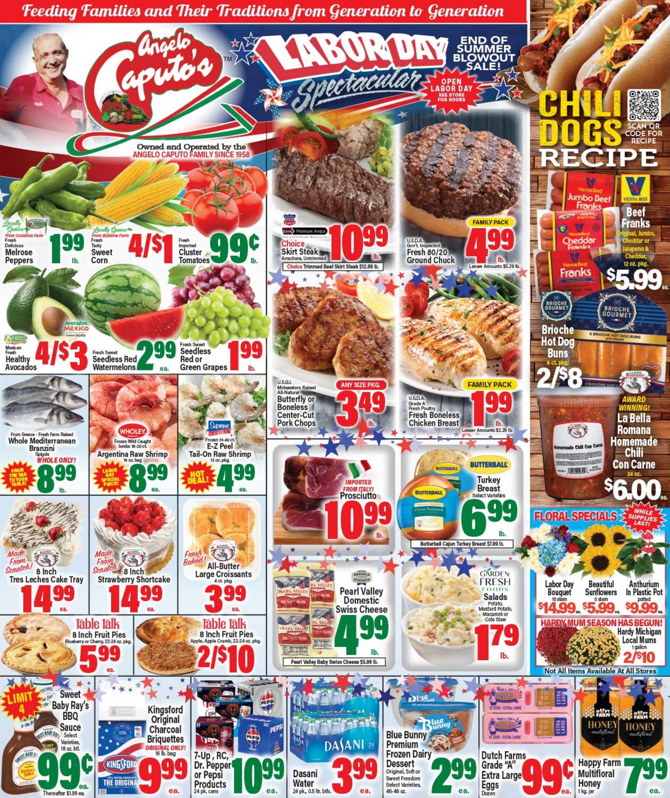 Angelo Caputo's Fresh Market Weekly Ad September 2 - 8, 2026