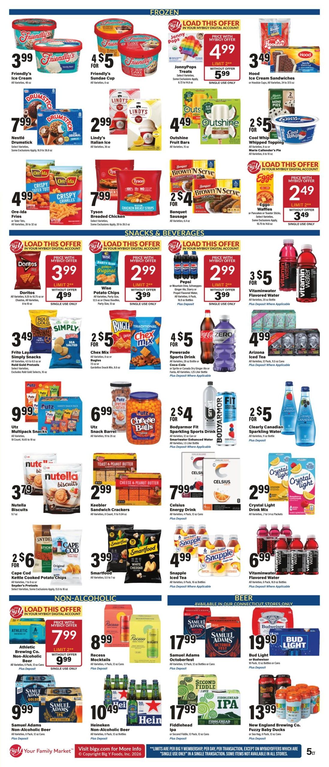 Big Y (Bridgeport Area, CT) Weekly Ad September 3 - 9, 2026