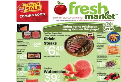 Fresh Market (Kamas Area, UT) Weekly Ad September 2 - 8, 2026