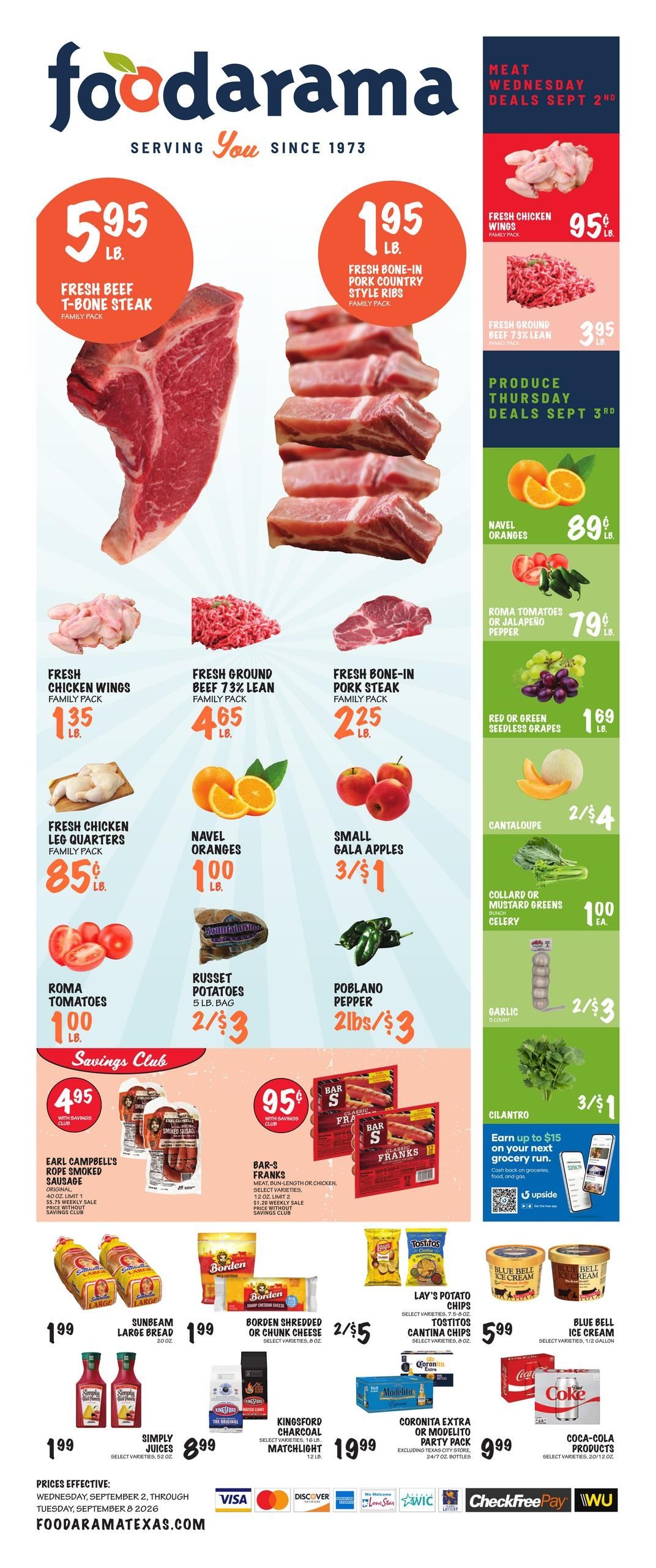Foodarama Weekly Ad September 2 - 8, 2026