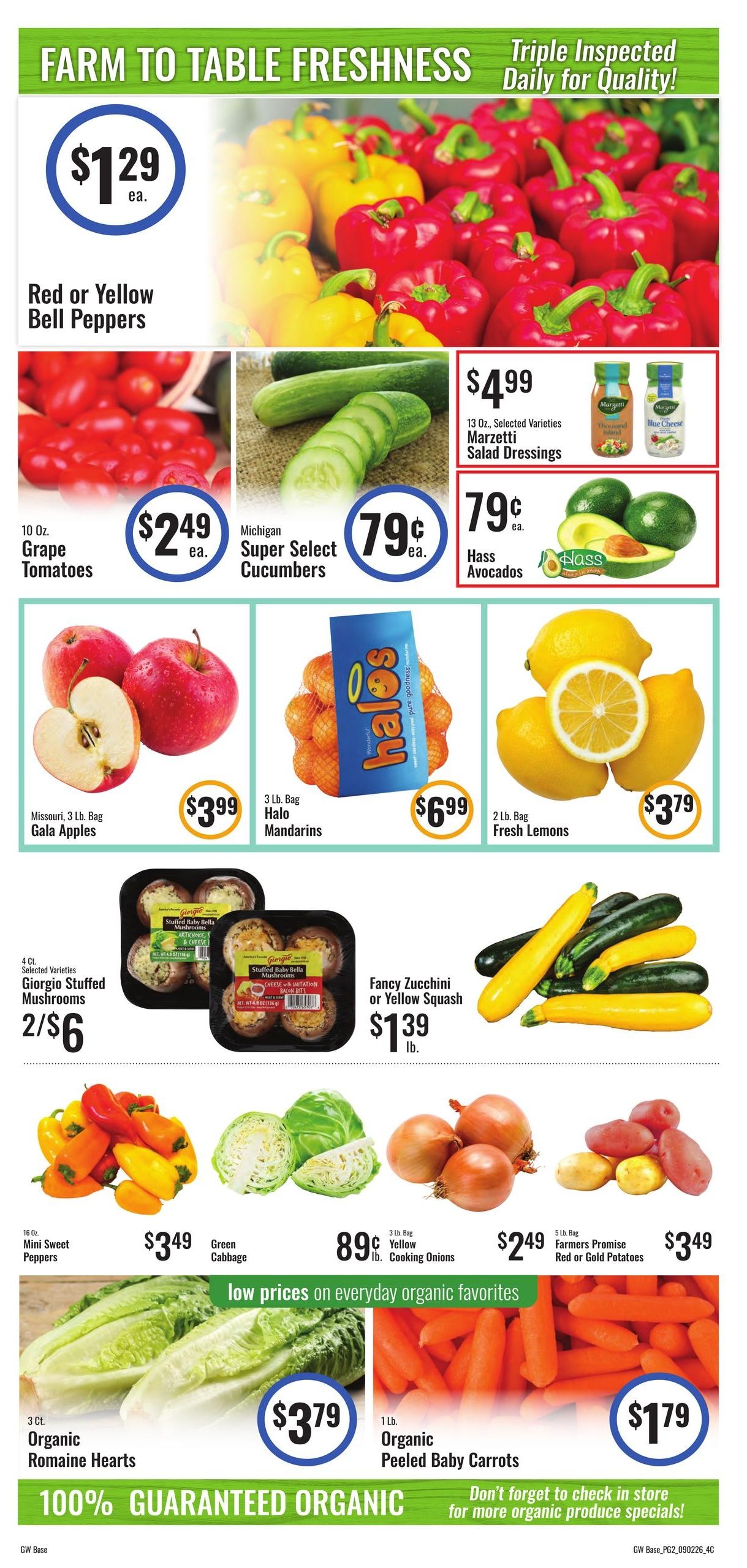 G&W Foods Weekly Ad August 26 - September 8, 2026