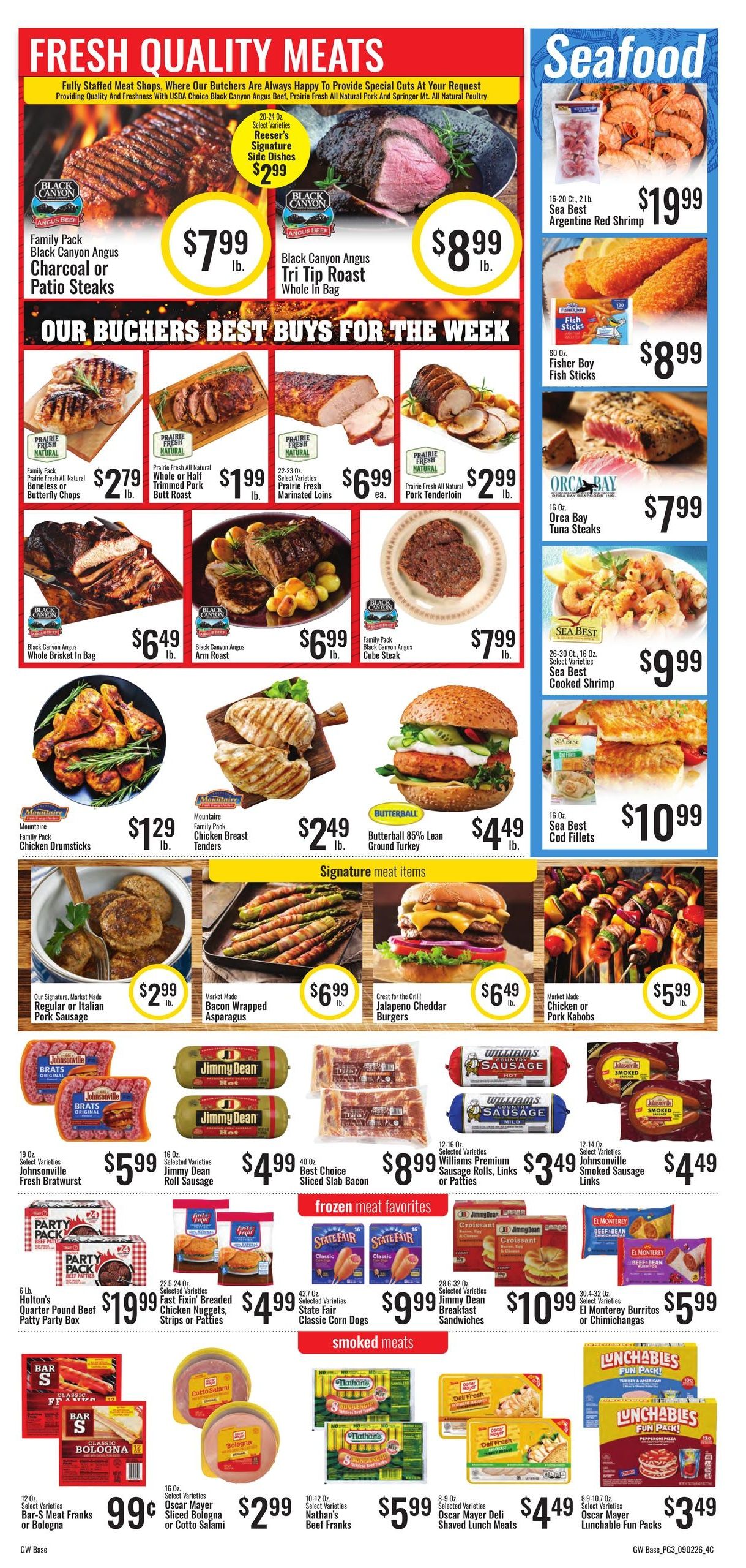 G&W Foods Weekly Ad August 26 - September 8, 2026