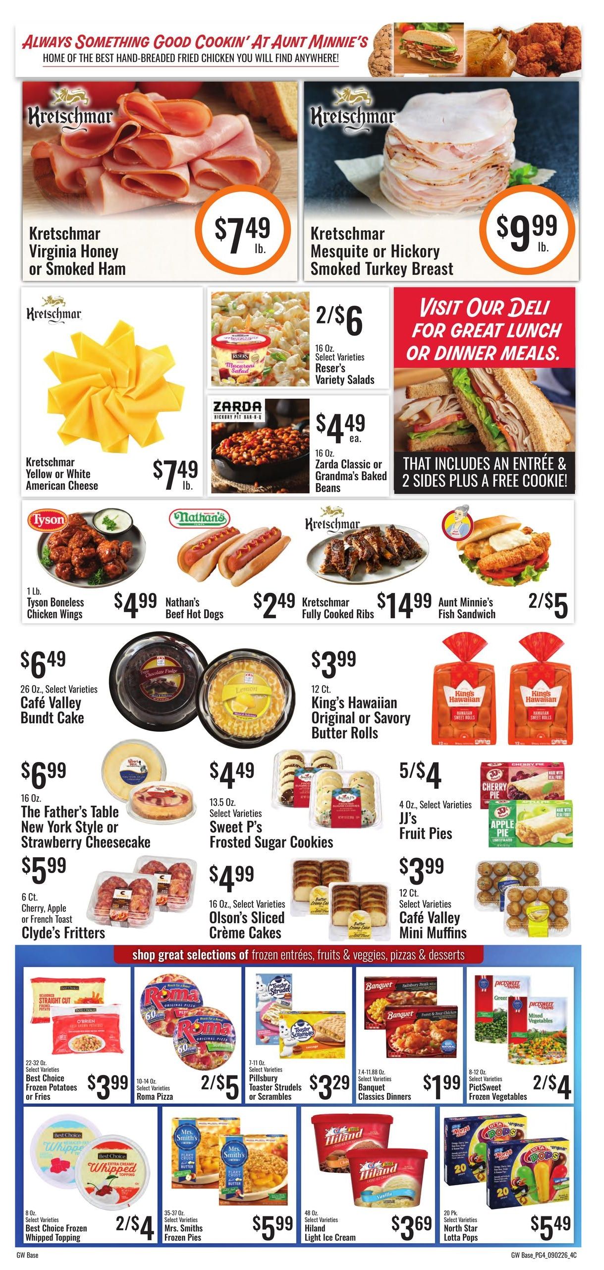 G&W Foods Weekly Ad August 26 - September 8, 2026