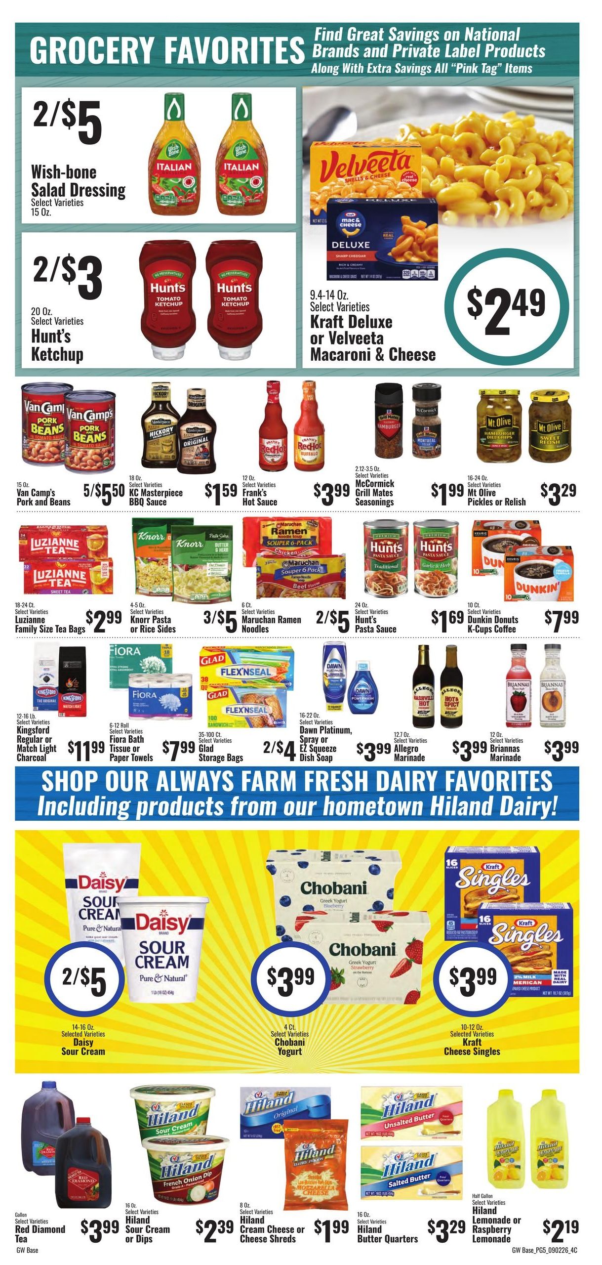 G&W Foods Weekly Ad August 26 - September 8, 2026