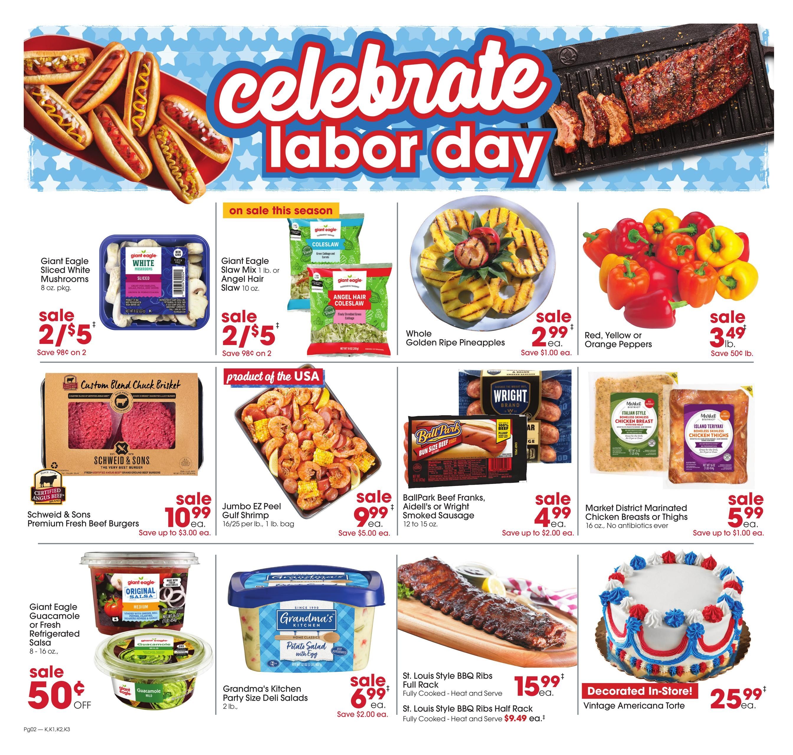 Giant Eagle (Canal Fulton Area, OH) Weekly Ad September 3 - 9, 2026