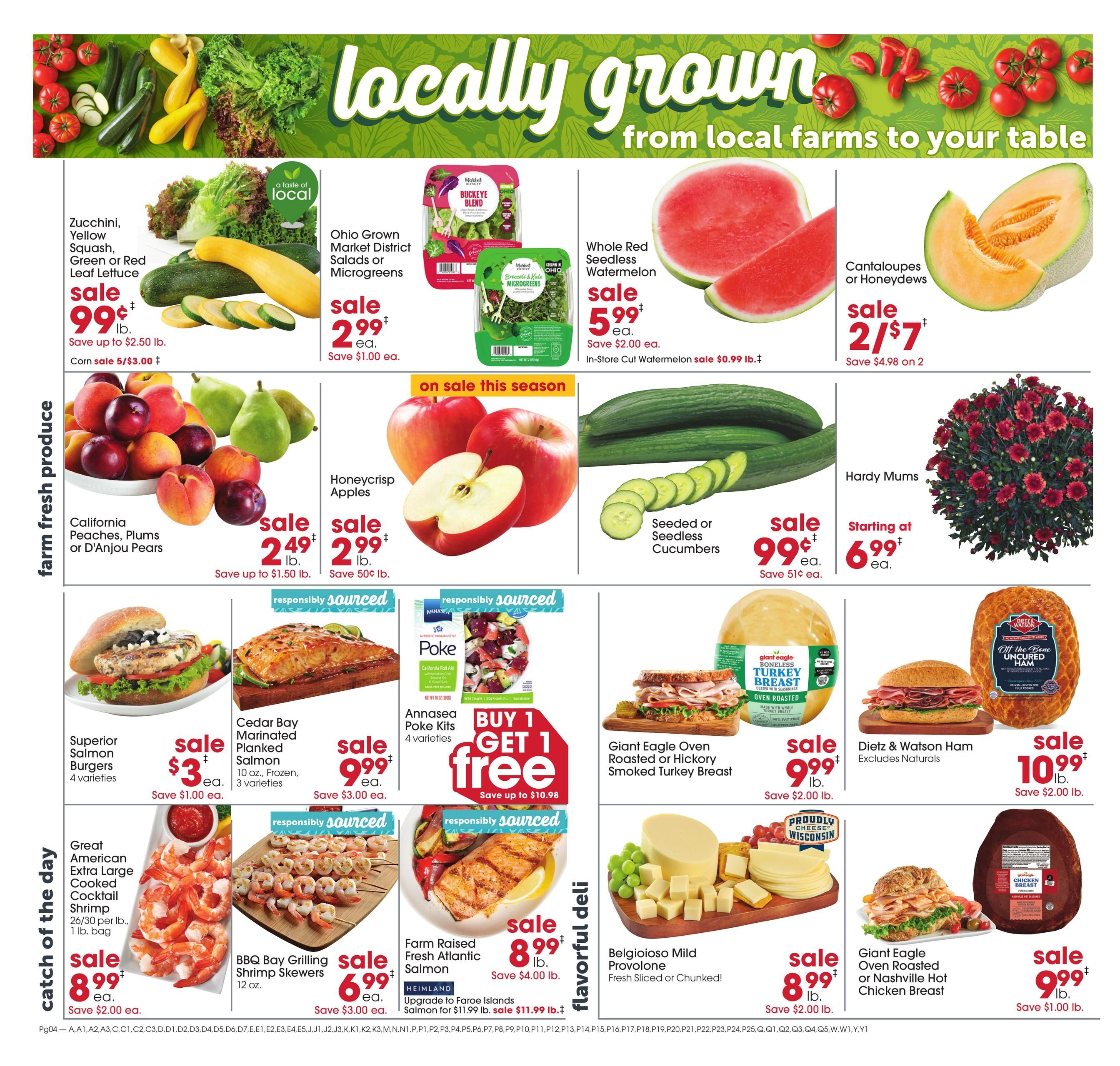 Giant Eagle (Canal Fulton Area, OH) Weekly Ad September 3 - 9, 2026