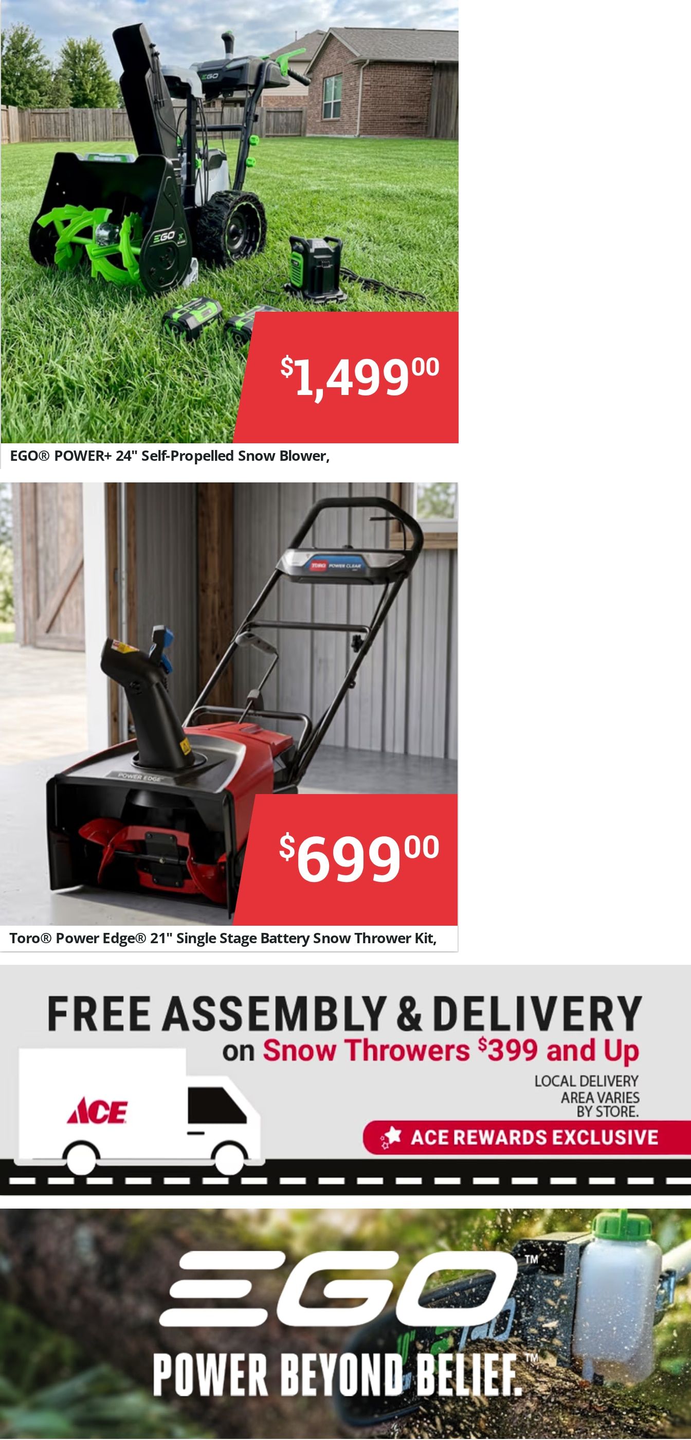 Kabelin Ace (Granger, IN) Weekly Ad September 1 - 14, 2026