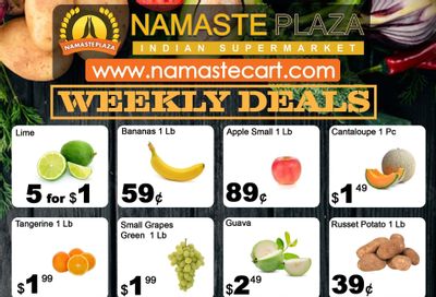 Namaste Plaza Weekly Ad August 28 - September 3, 2026
